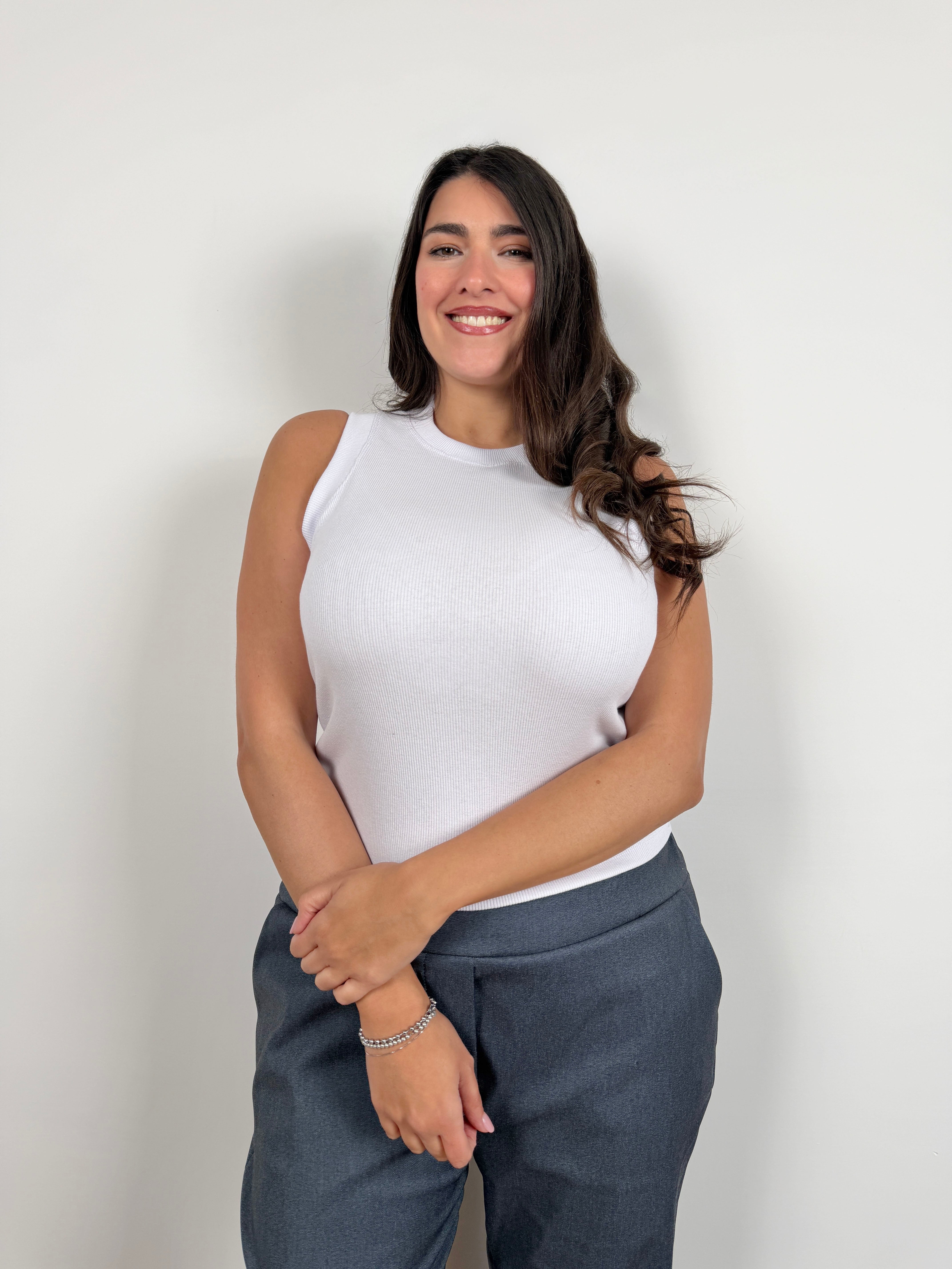 Canotta basic (veste anche curvy)