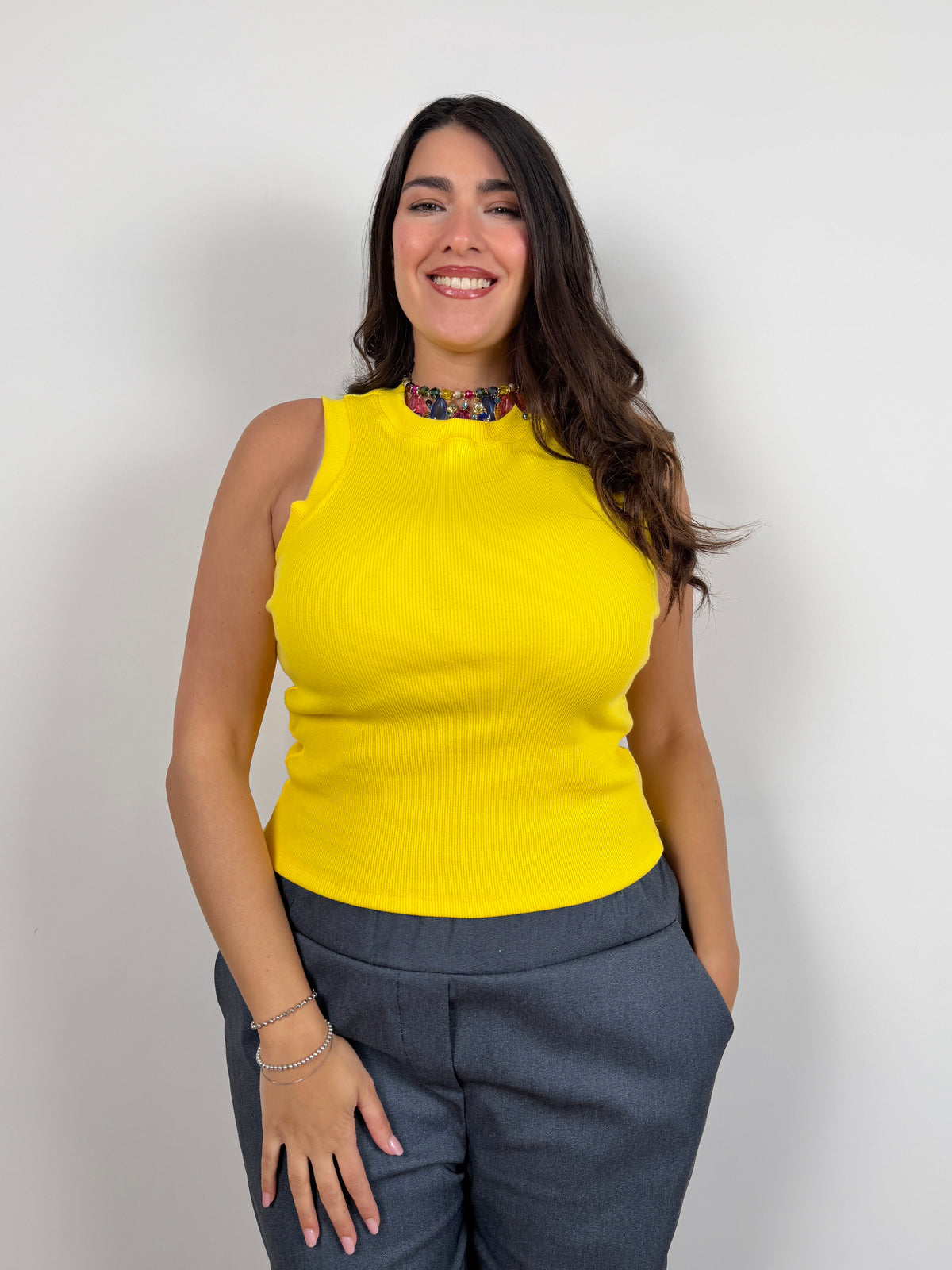 Canotta basic (veste anche curvy)