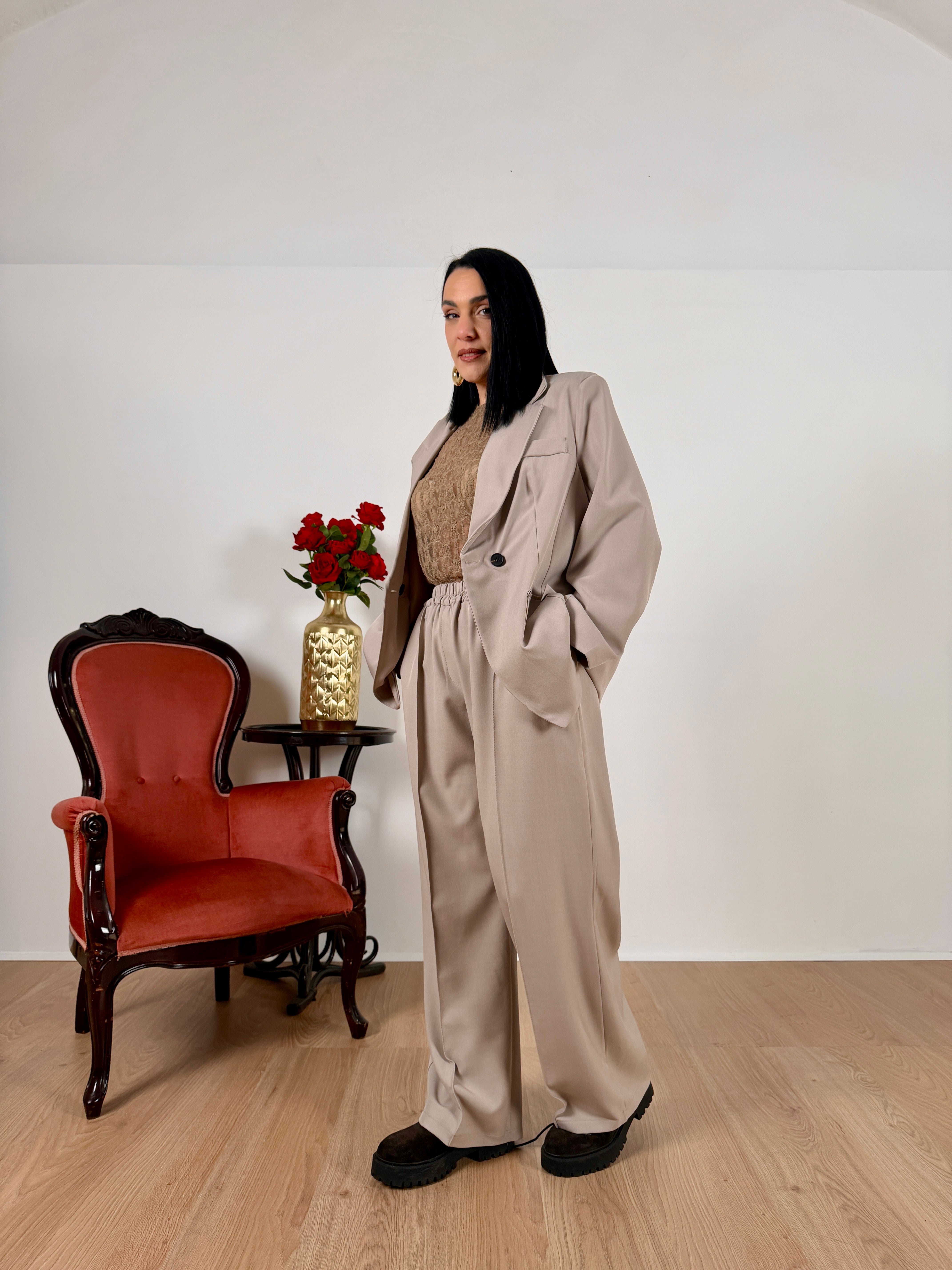 Tailleur Amina (veste anche curvy)