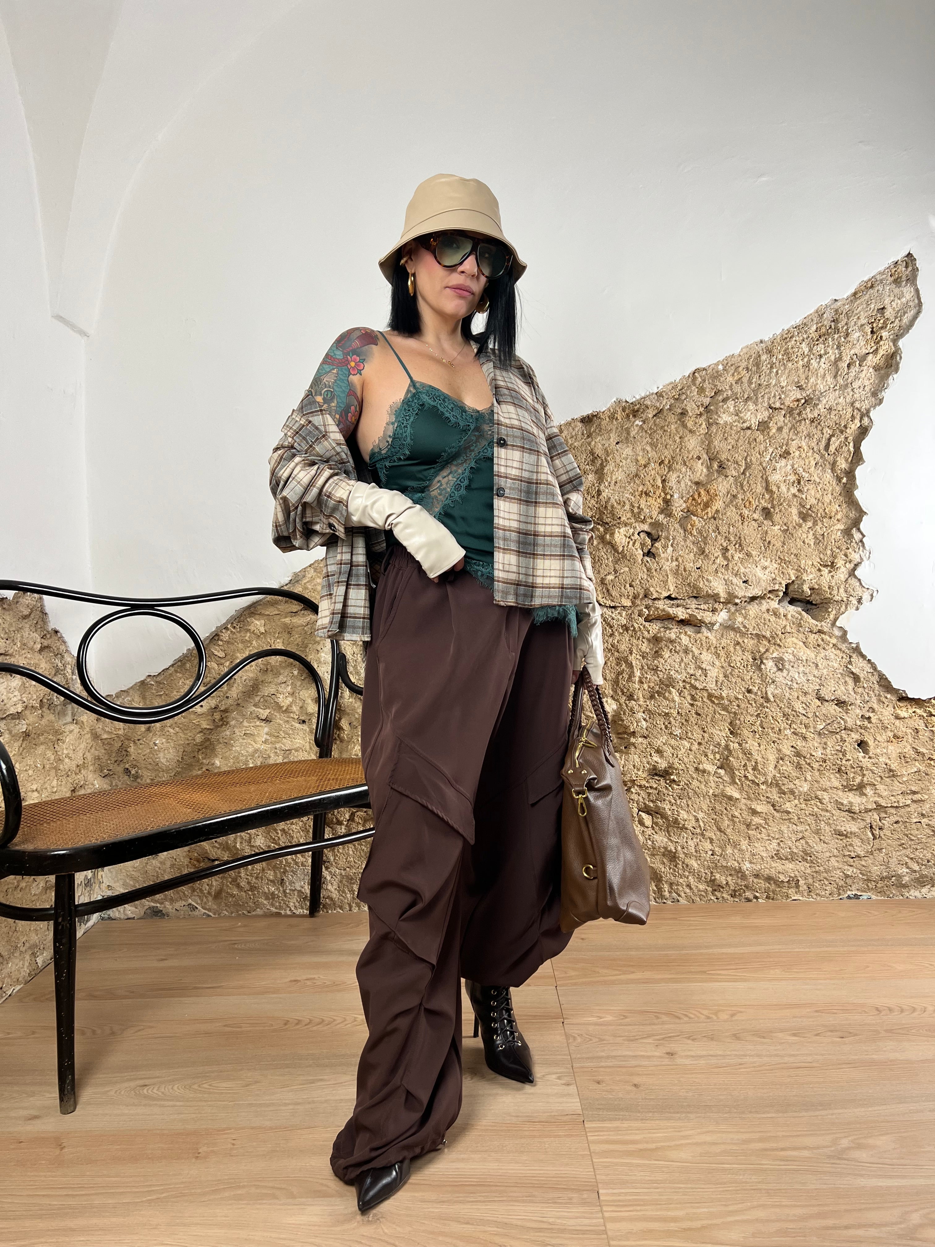 pantalone cargo-love (veste anche curvy)