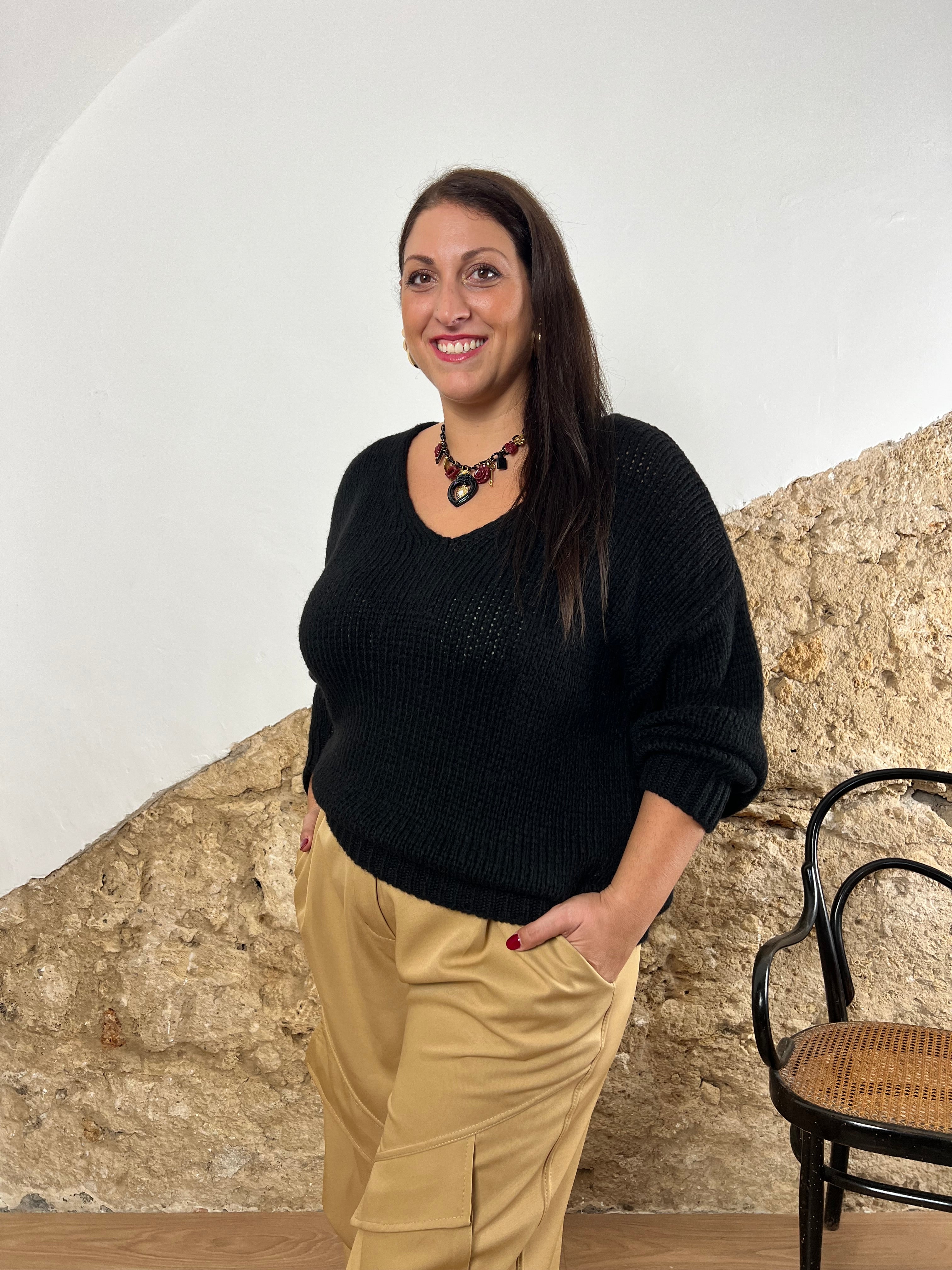 Maglione Soufflé (veste anche curvy)