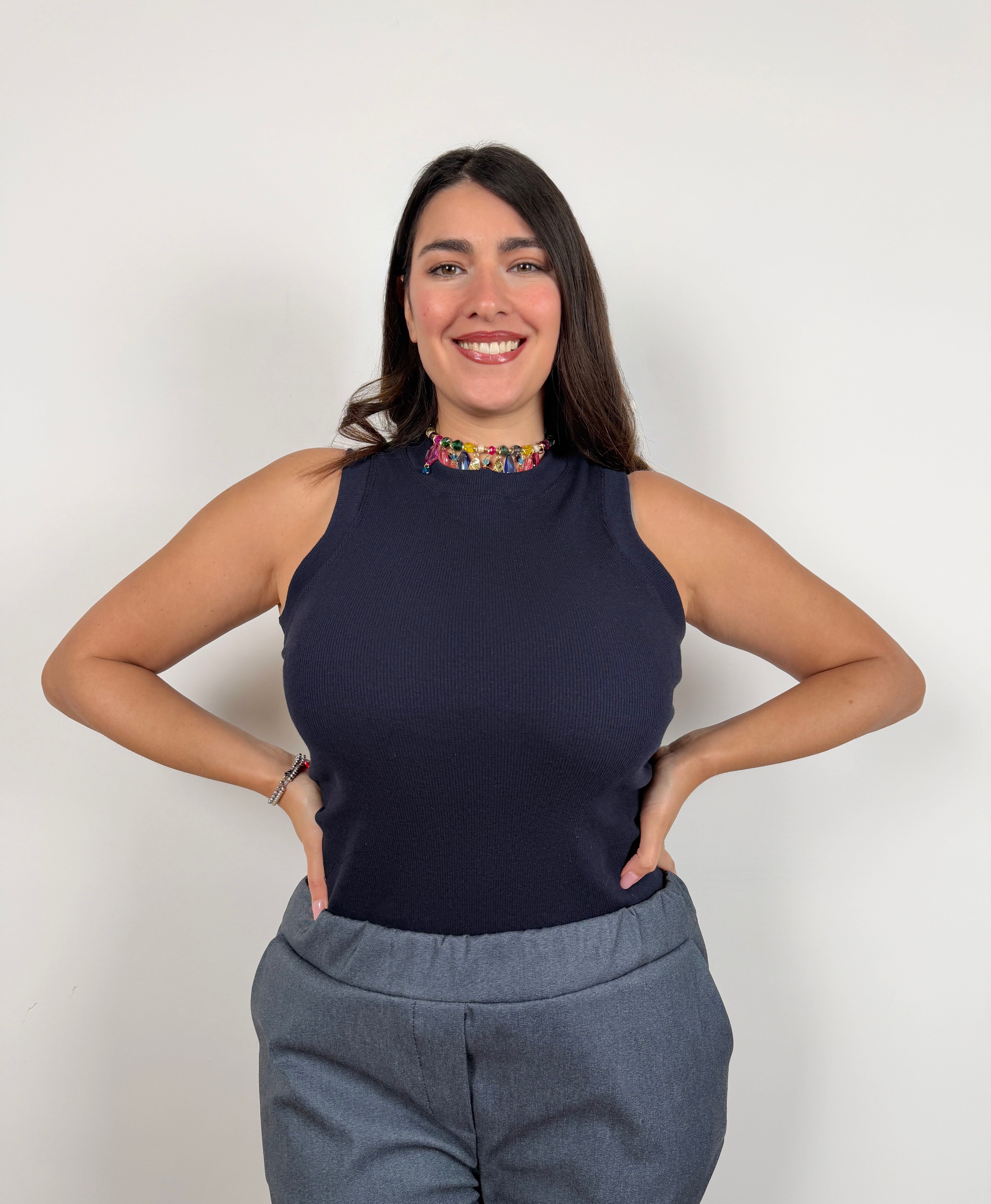 Canotta basic (veste anche curvy)