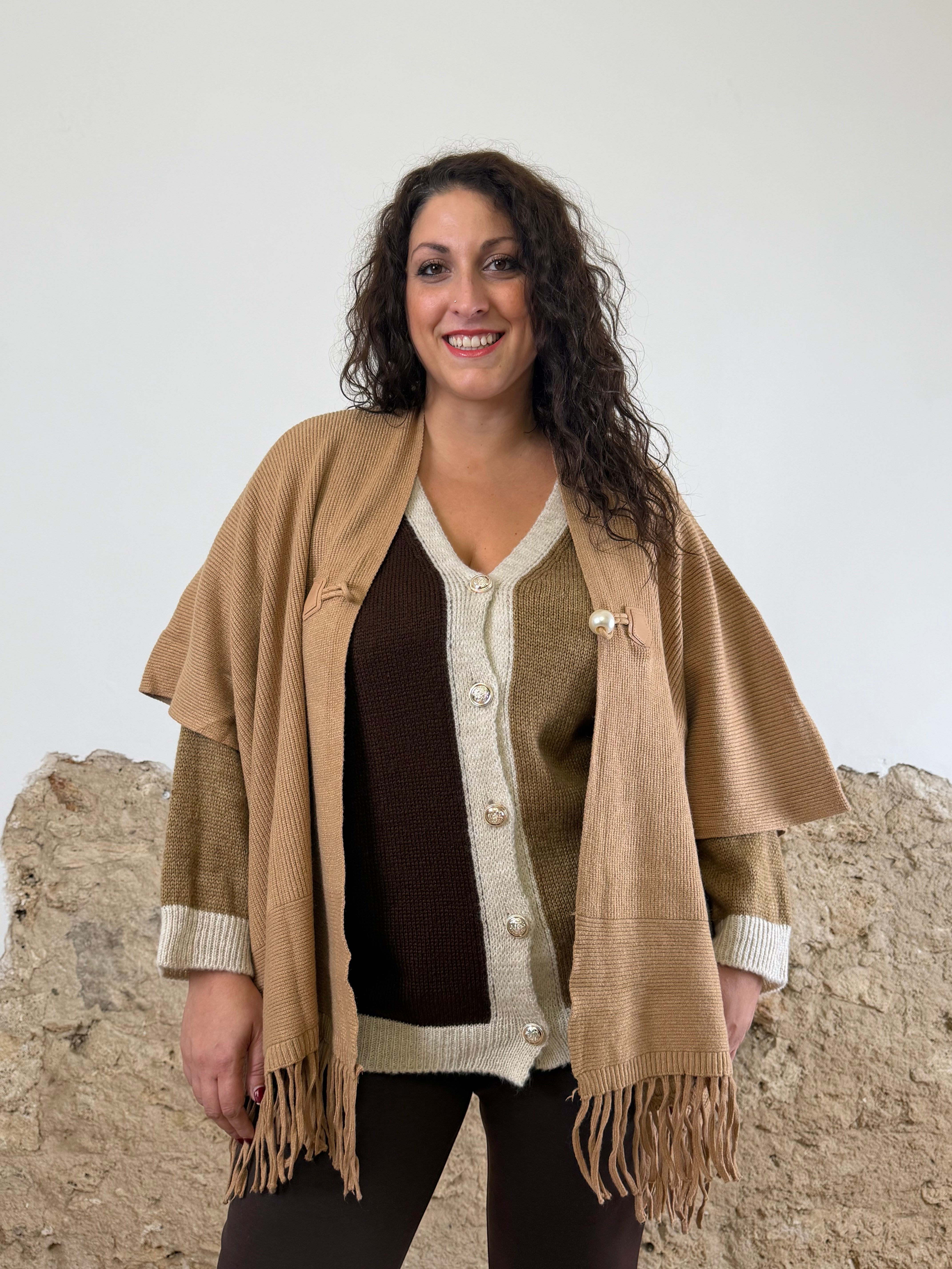 Poncho Mademoiselle (veste anche curvy)