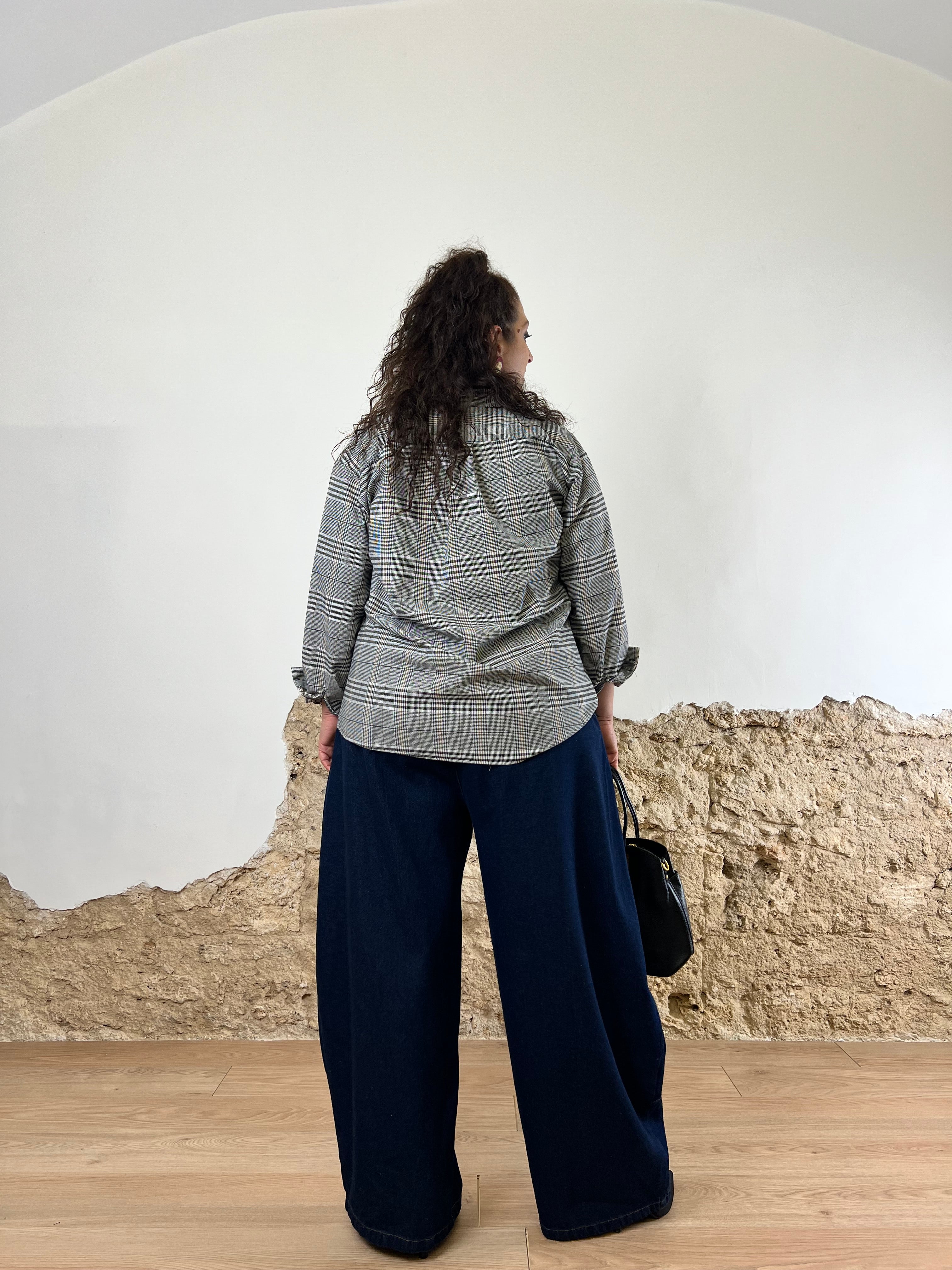 Denim Chadia balloon (veste anche curvy)