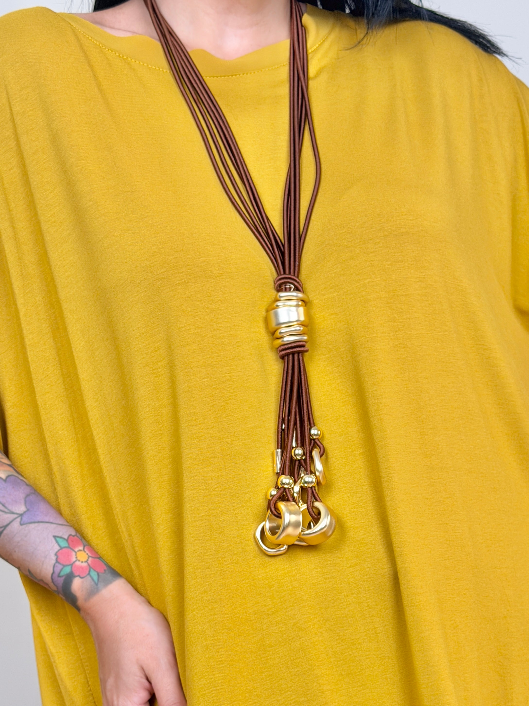Collana Gold Rings