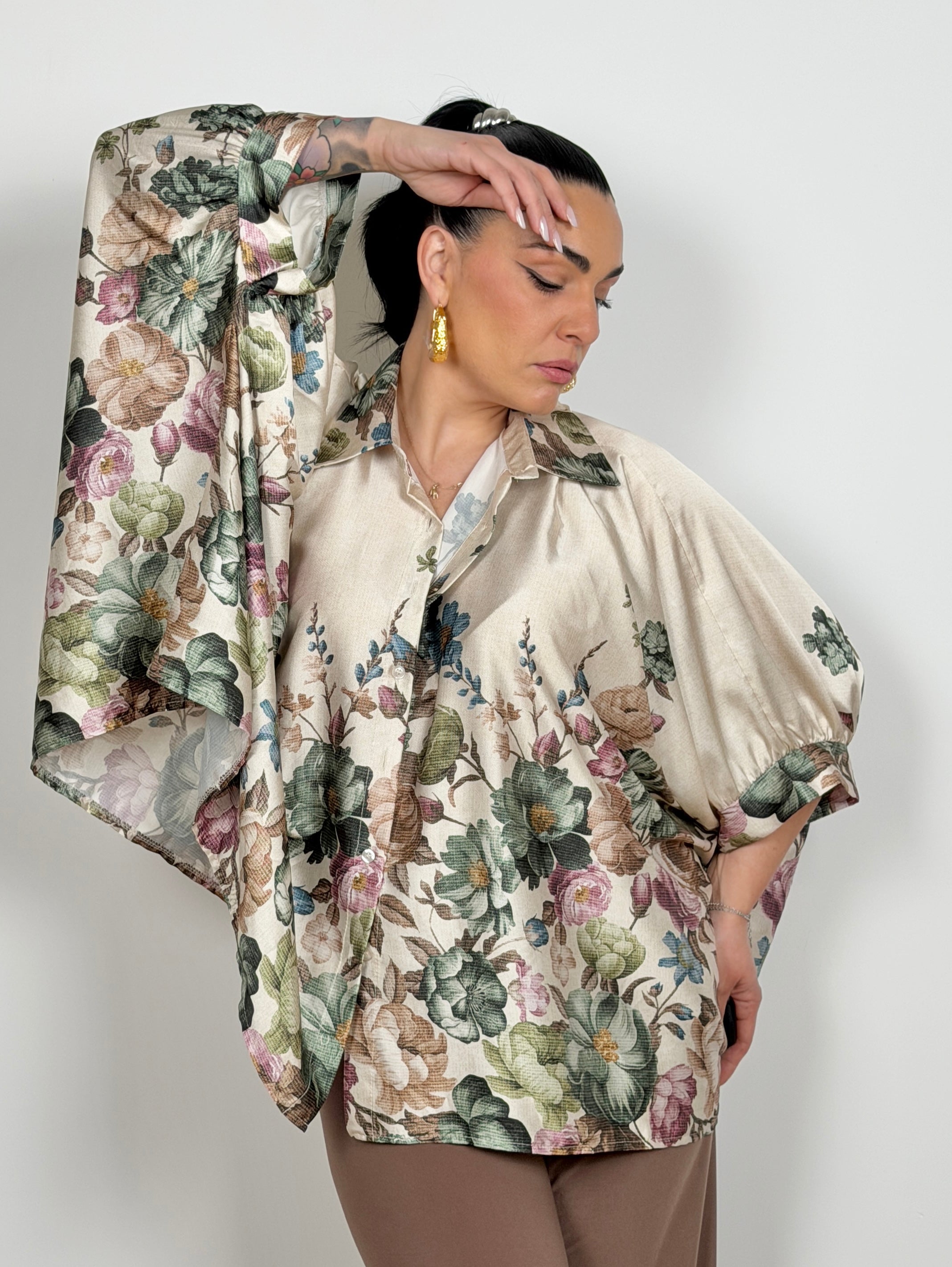Camicia Bouquet