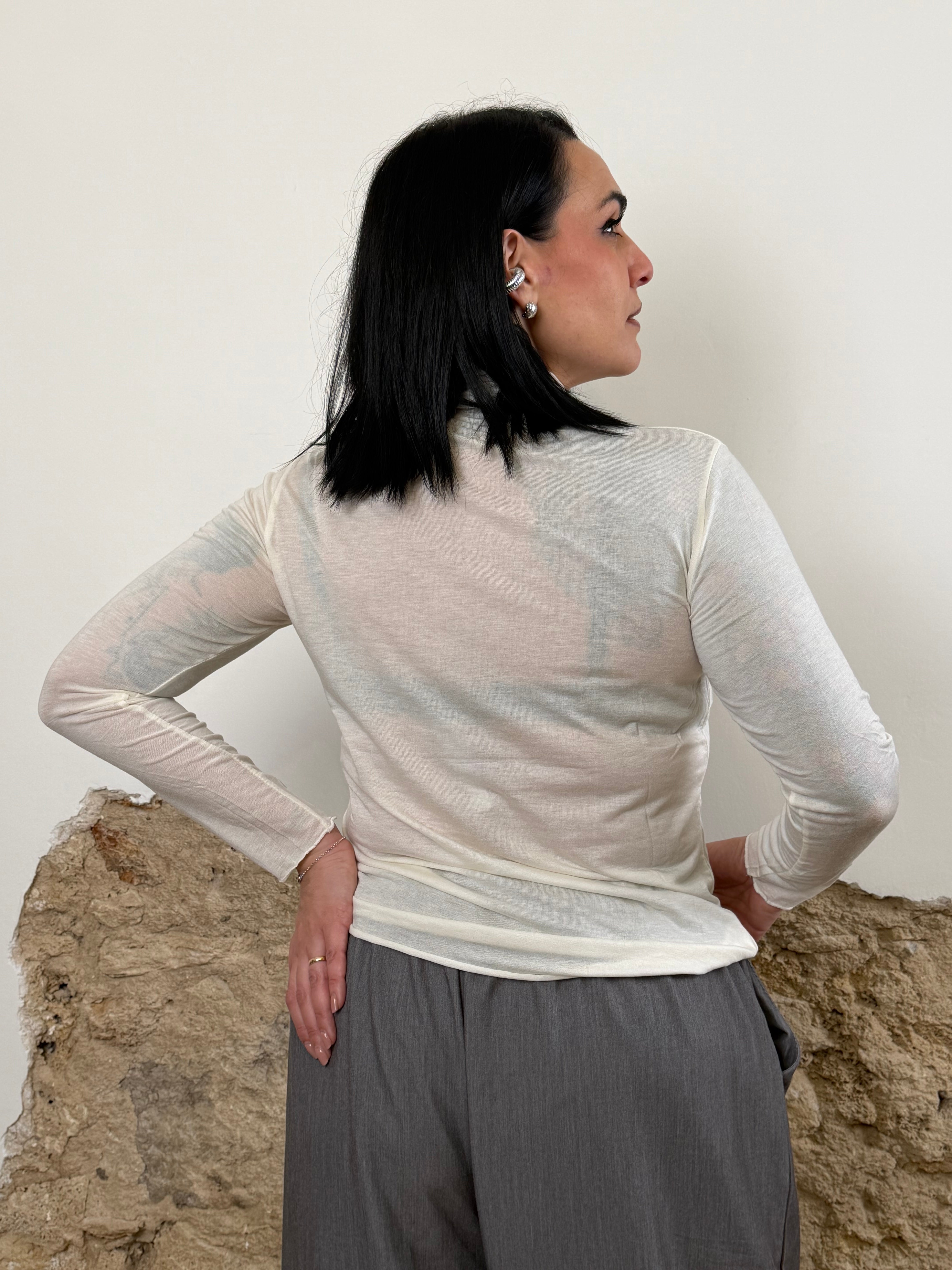 Maglia winter collo alto (veste anche curvy)