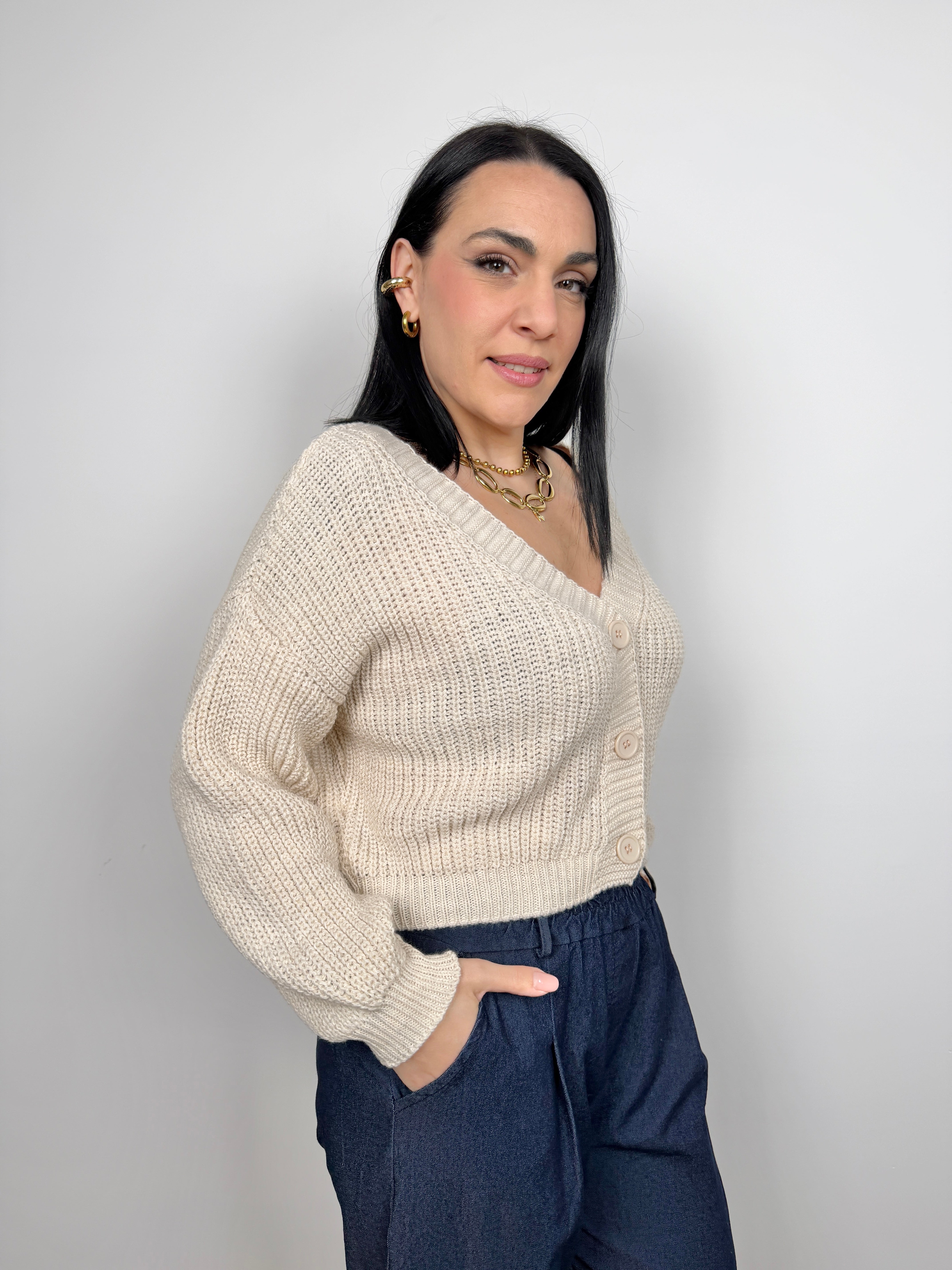Cardigan Guenda (veste anche curvy)