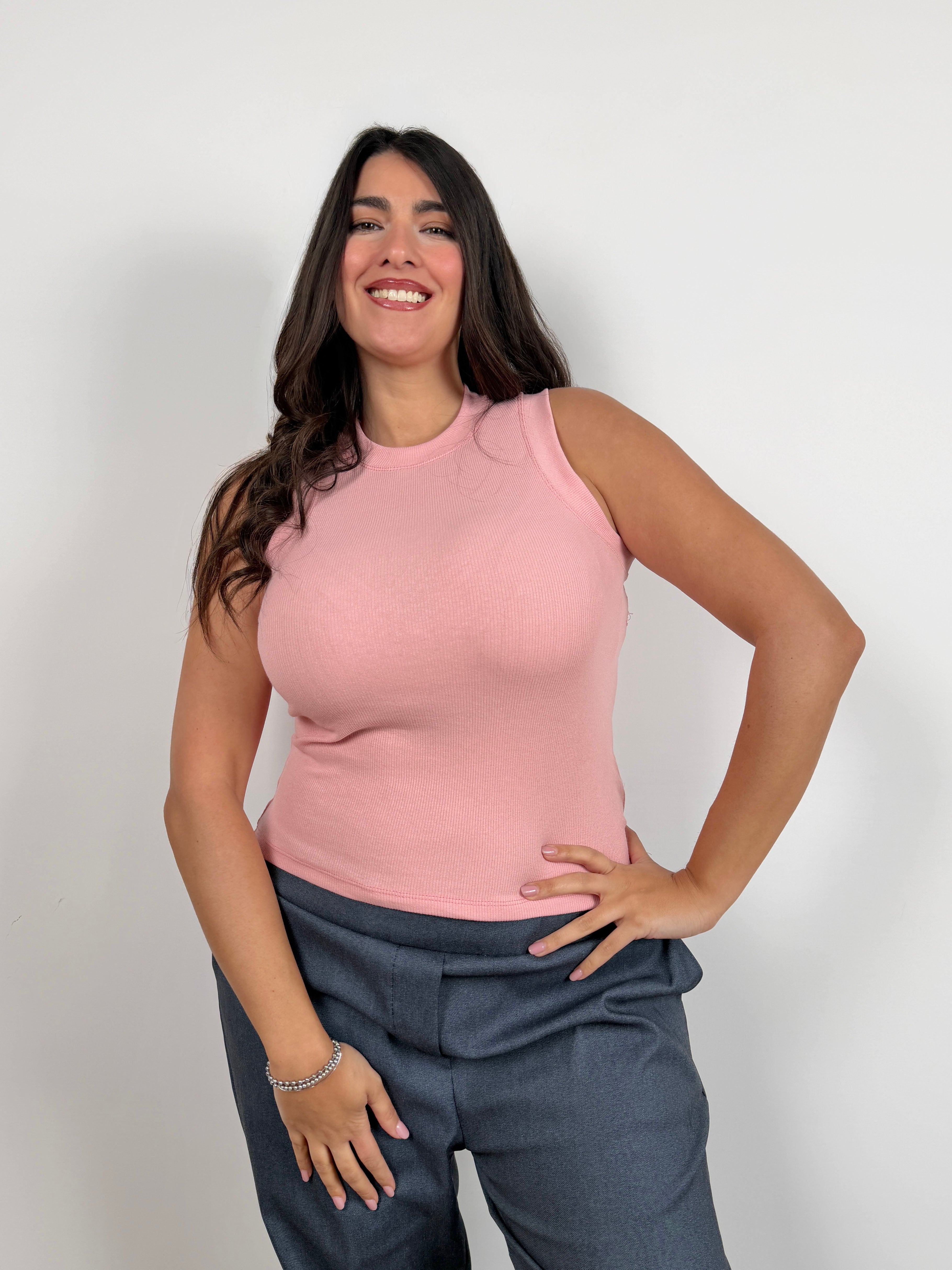 Canotta basic (veste anche curvy)