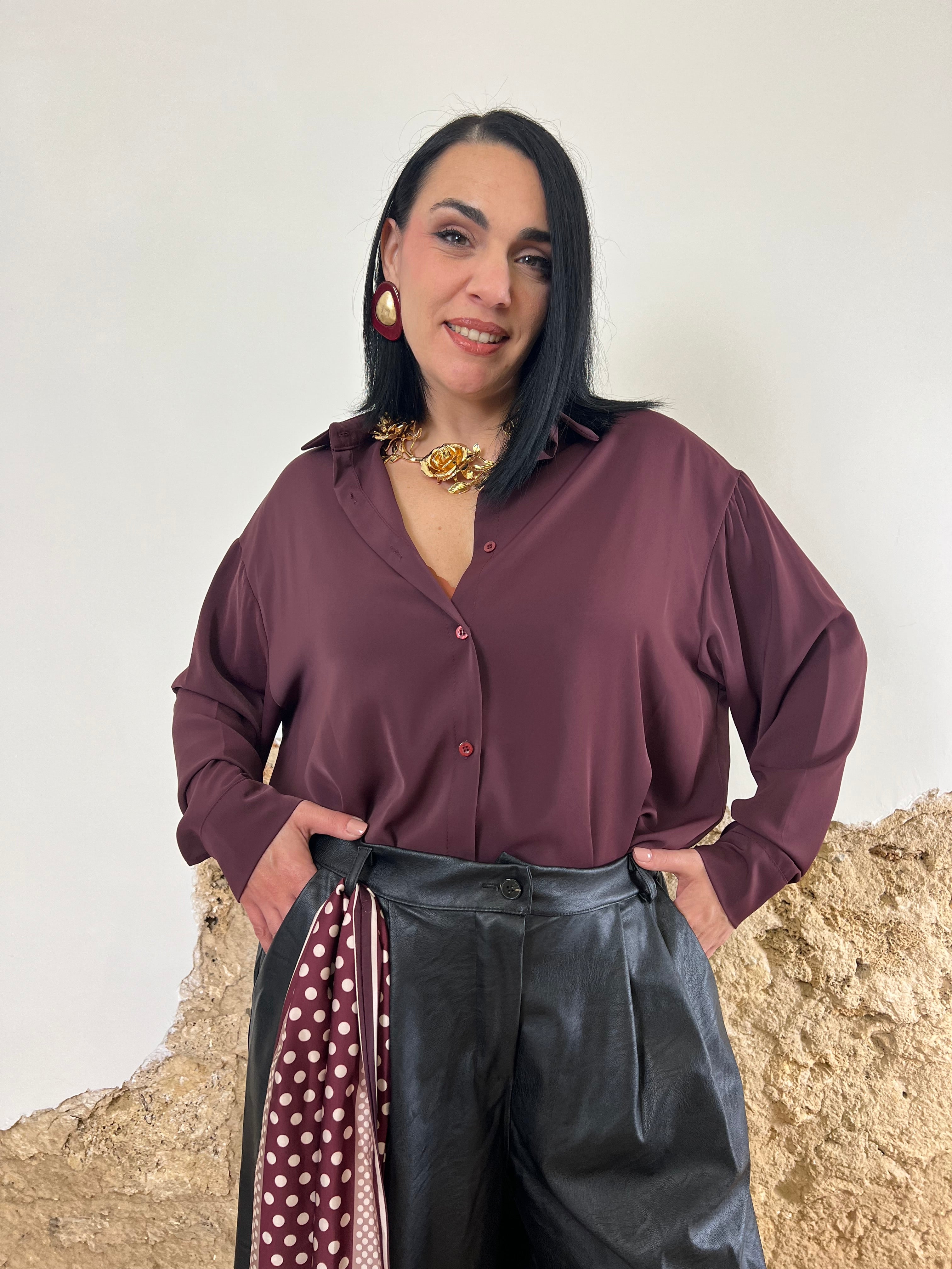 Camicia Nives (veste anche curvy)