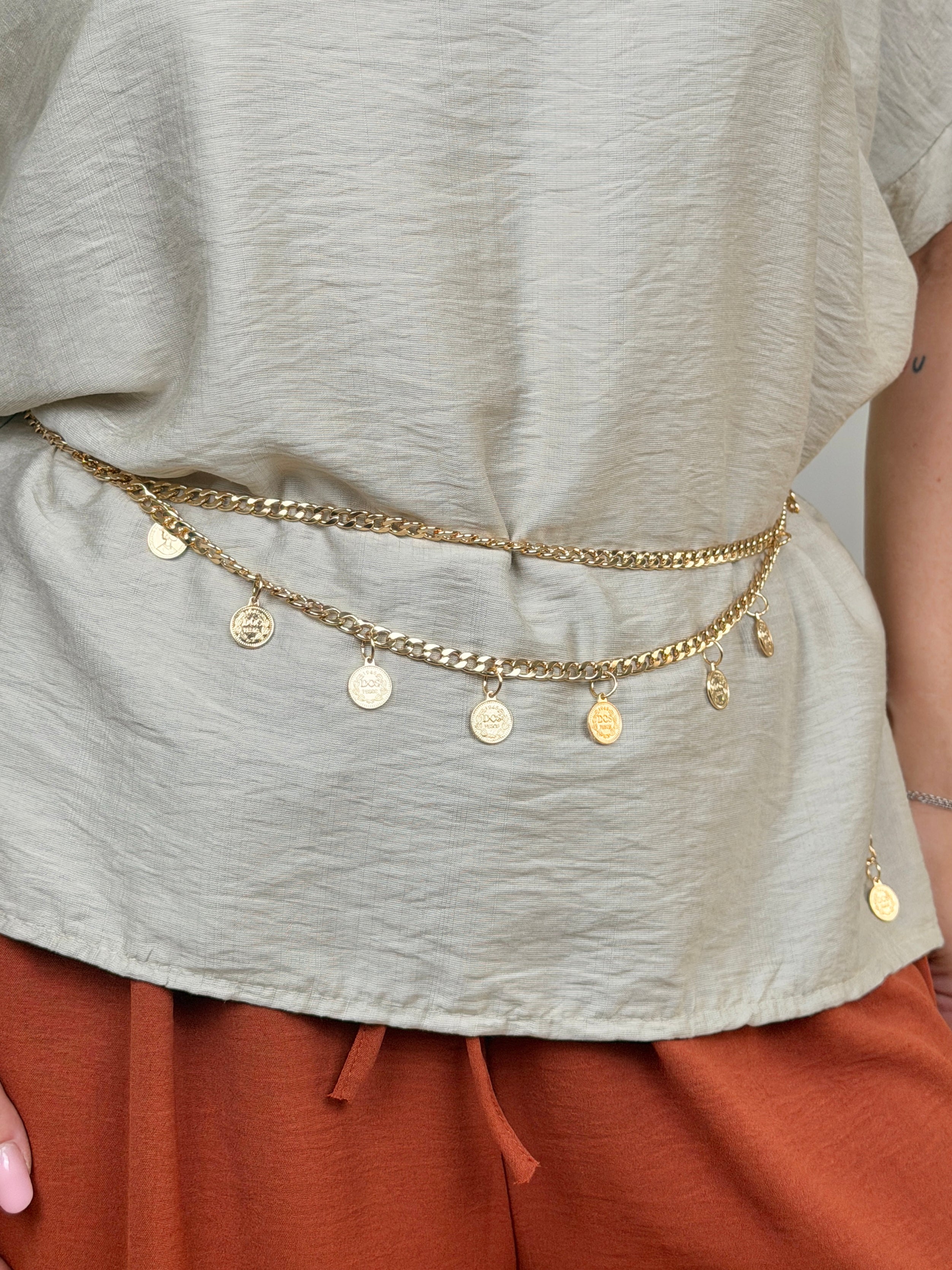 Cintura Charms Coins