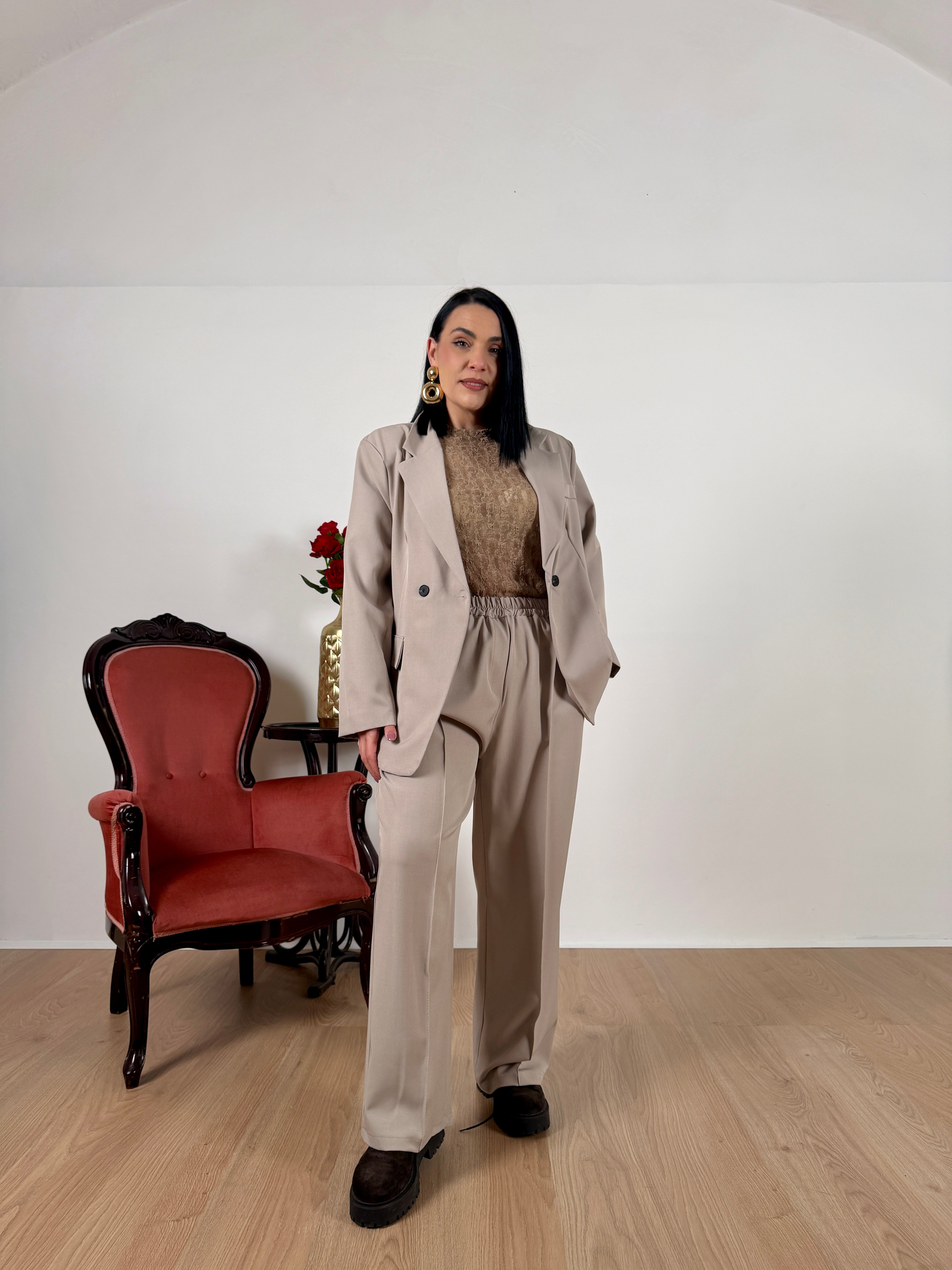 Tailleur Amina (veste anche curvy)