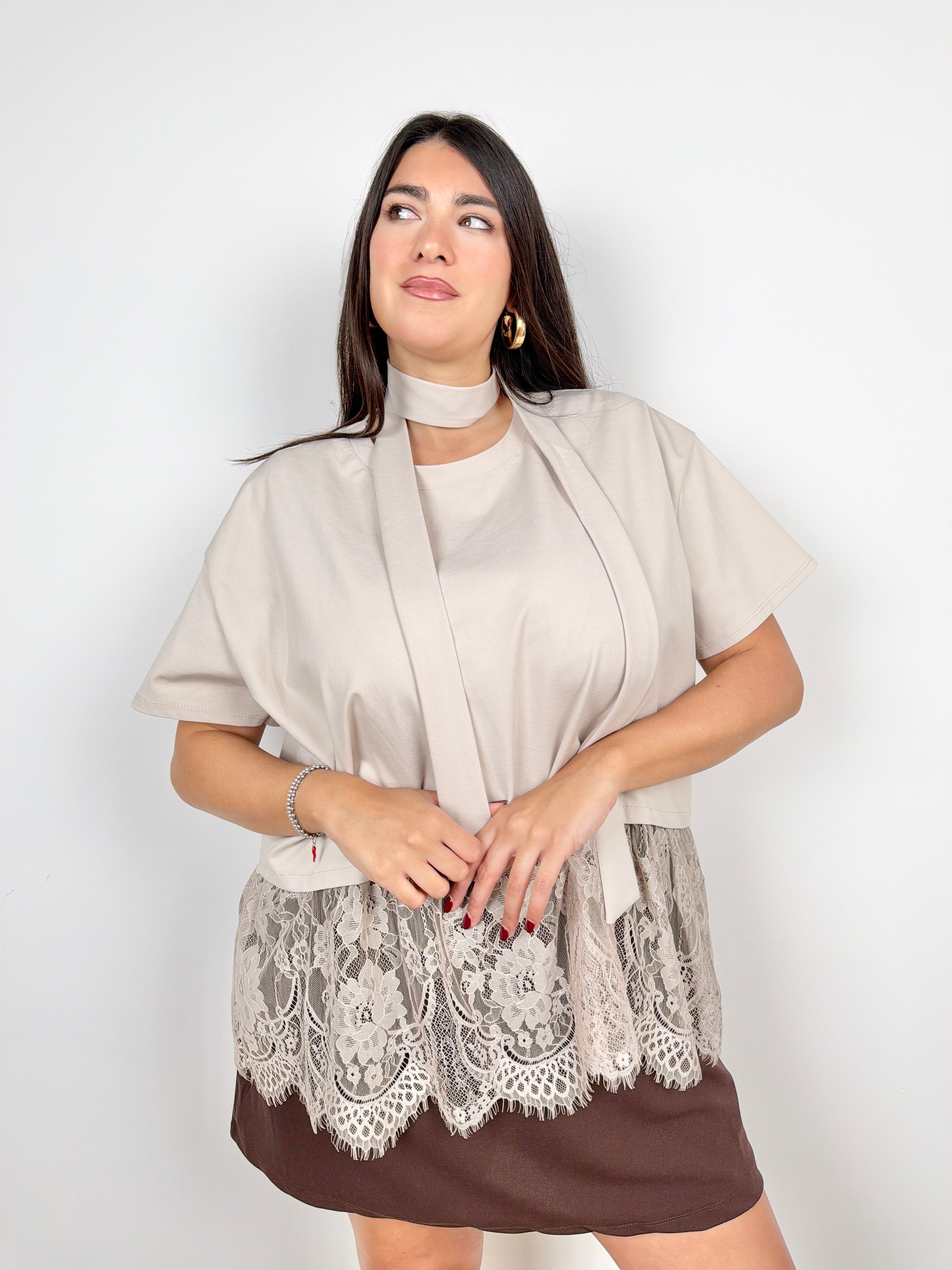 T-shirt Moky (veste anche curvy)