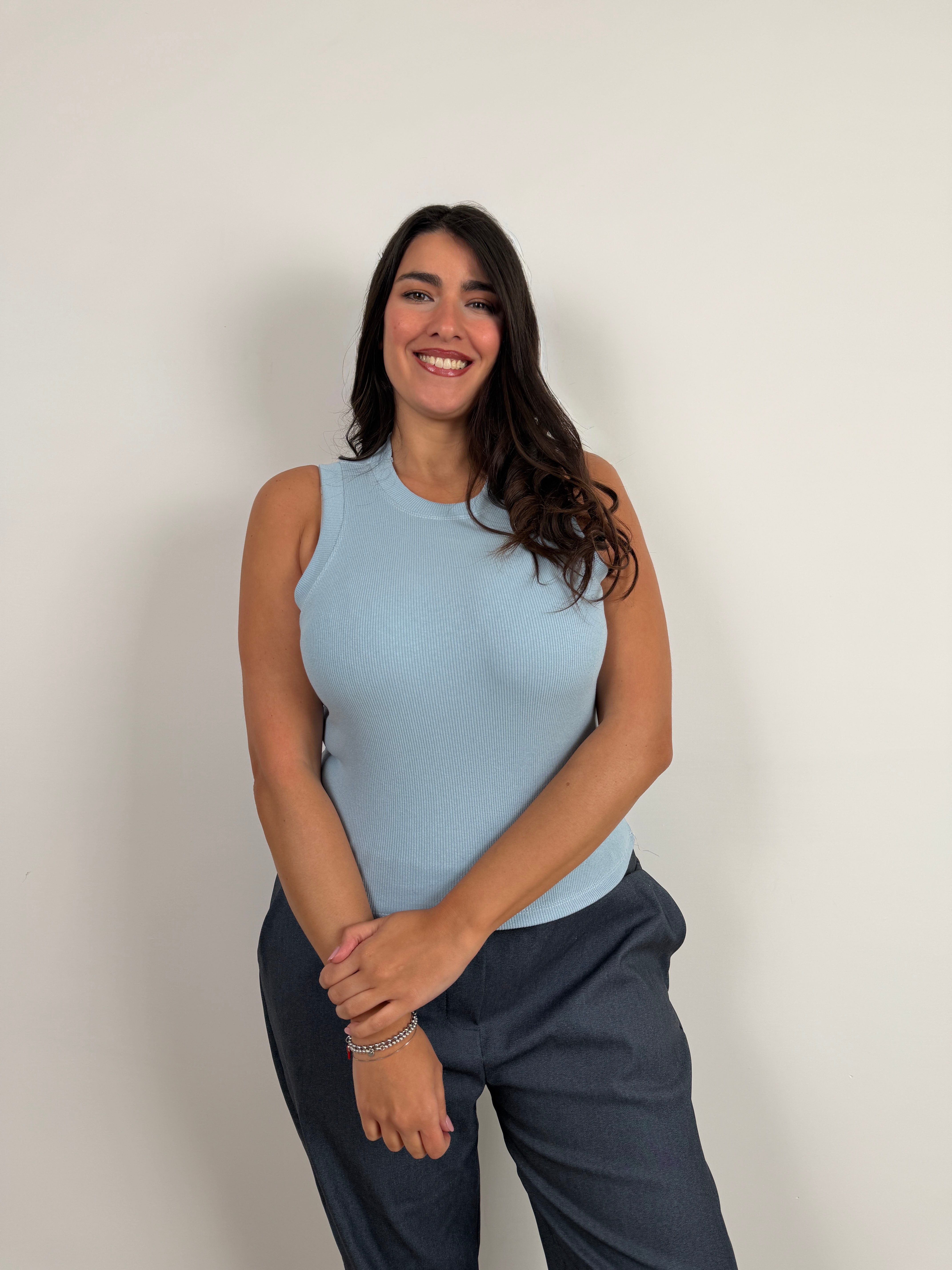 Canotta basic (veste anche curvy)