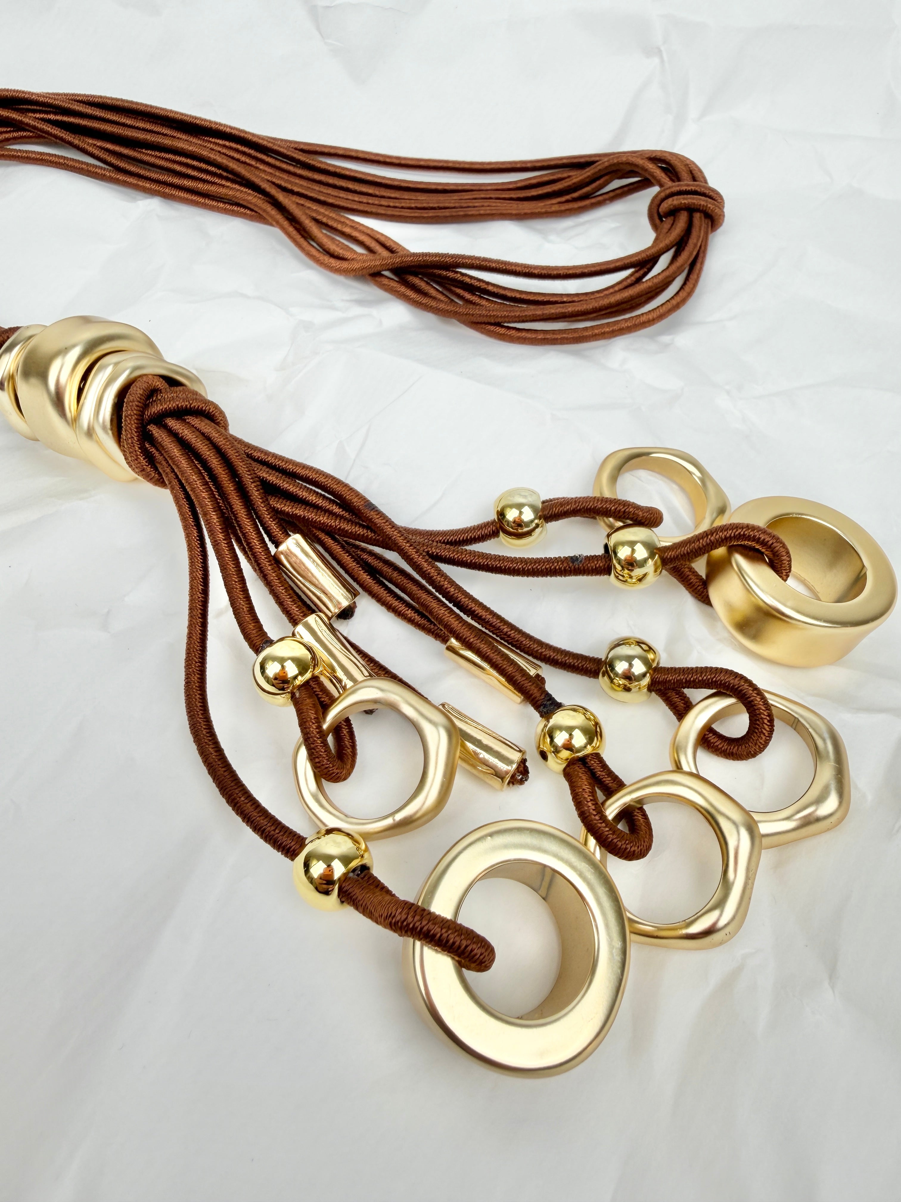 Collana Gold Rings