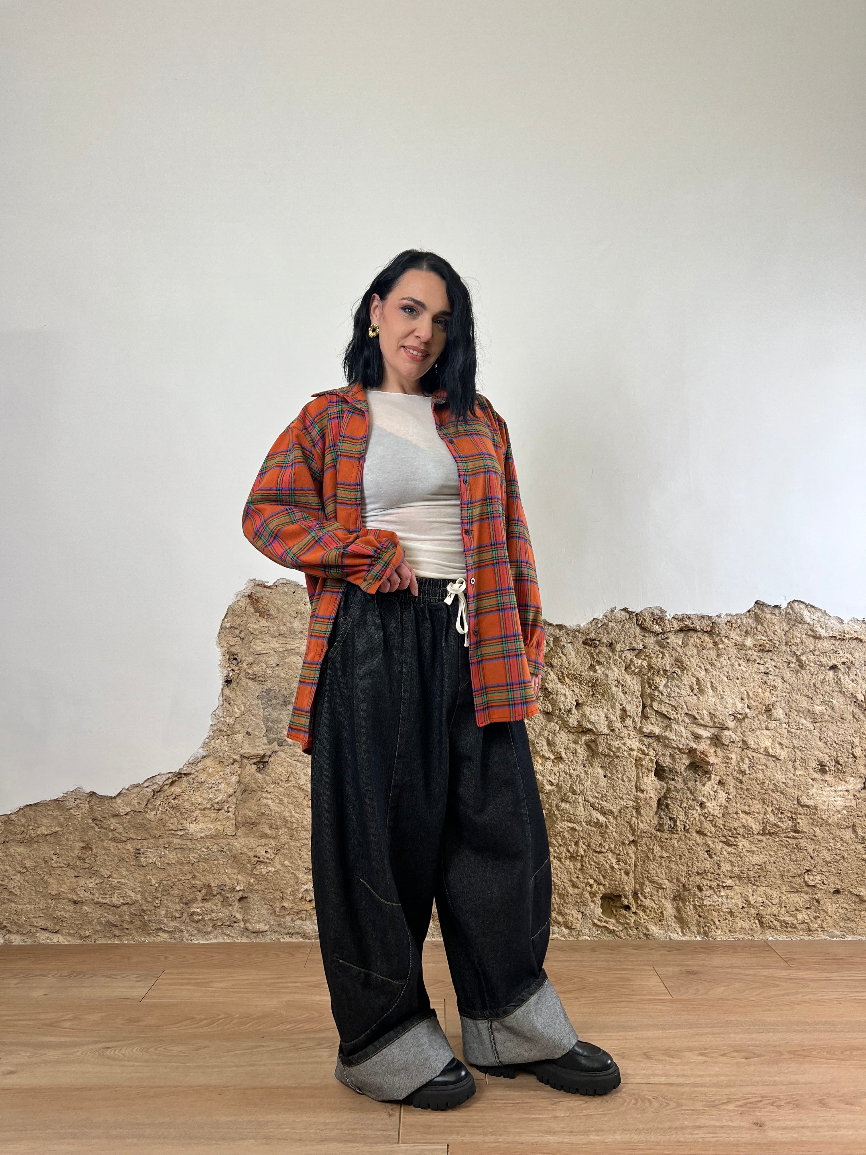 Denim Chadia balloon (veste anche curvy)