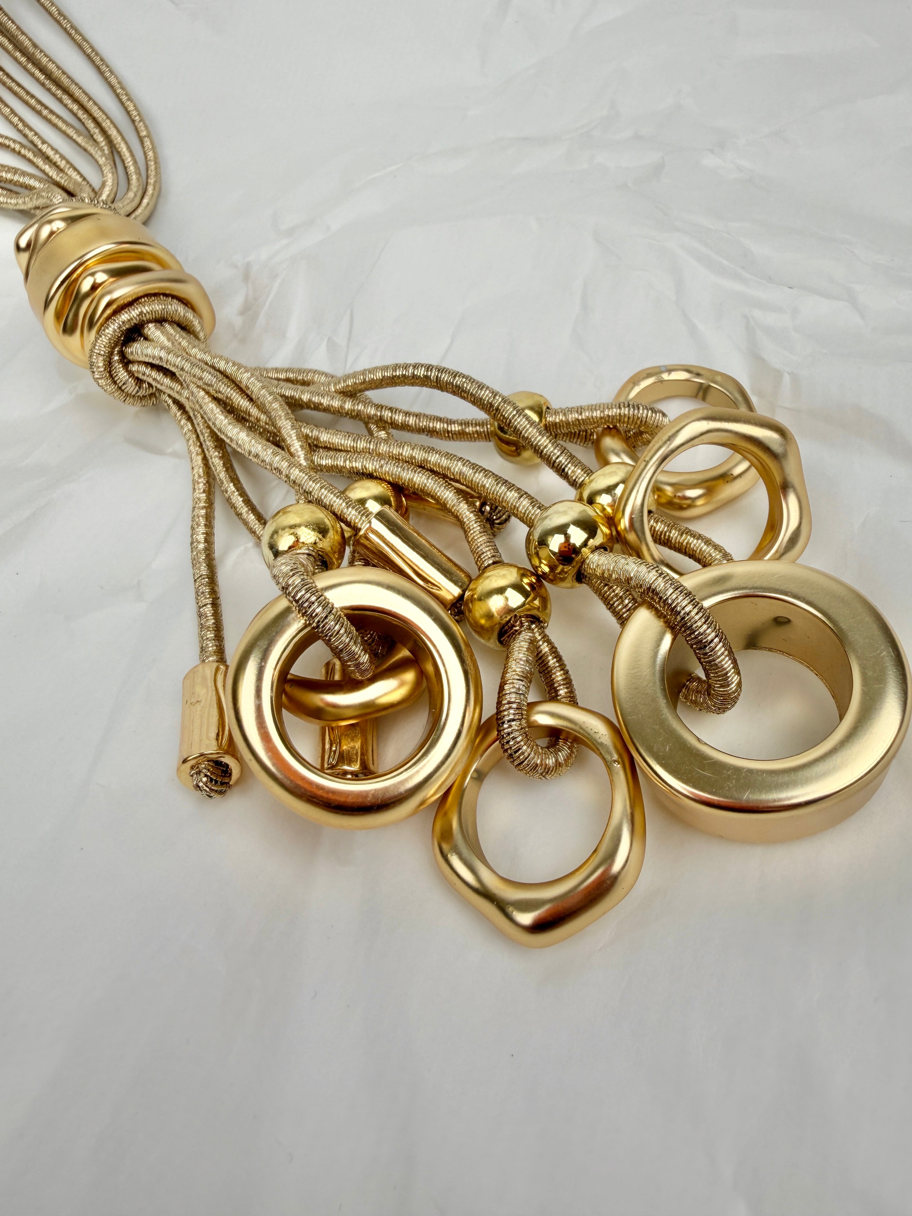 Collana Gold Rings