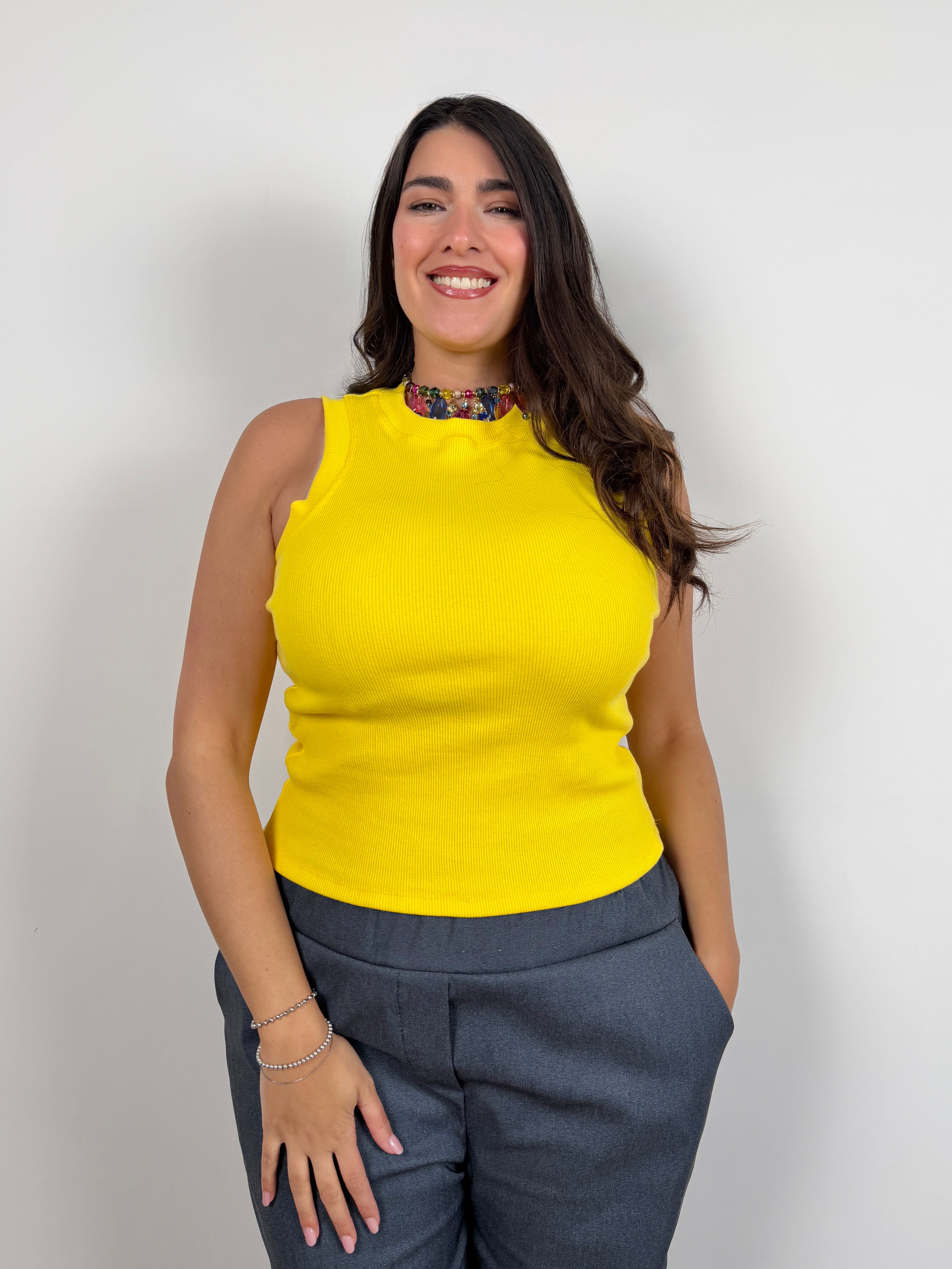 Canotta basic (veste anche curvy)