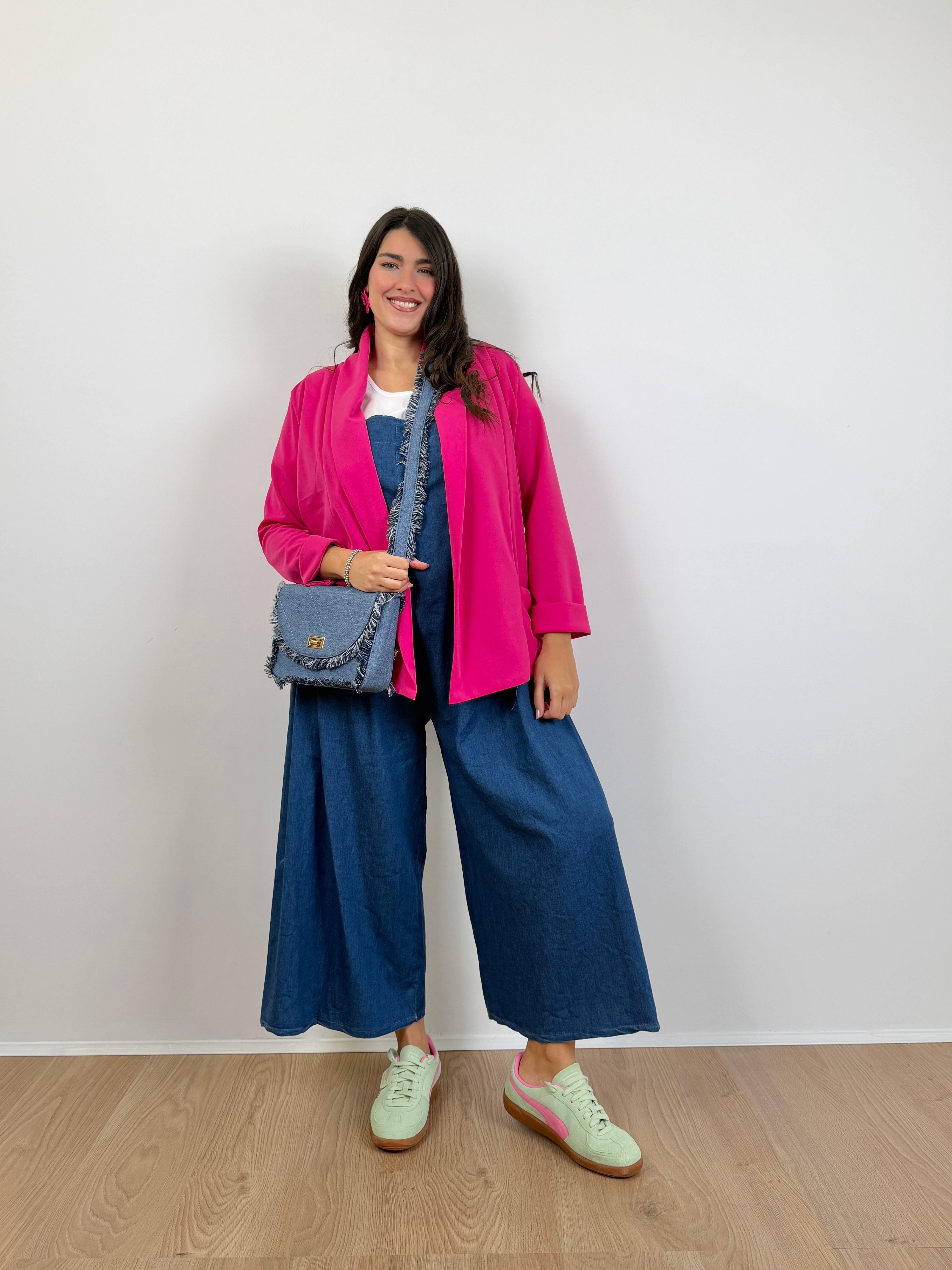 Salopette Denim (veste anche curvy)