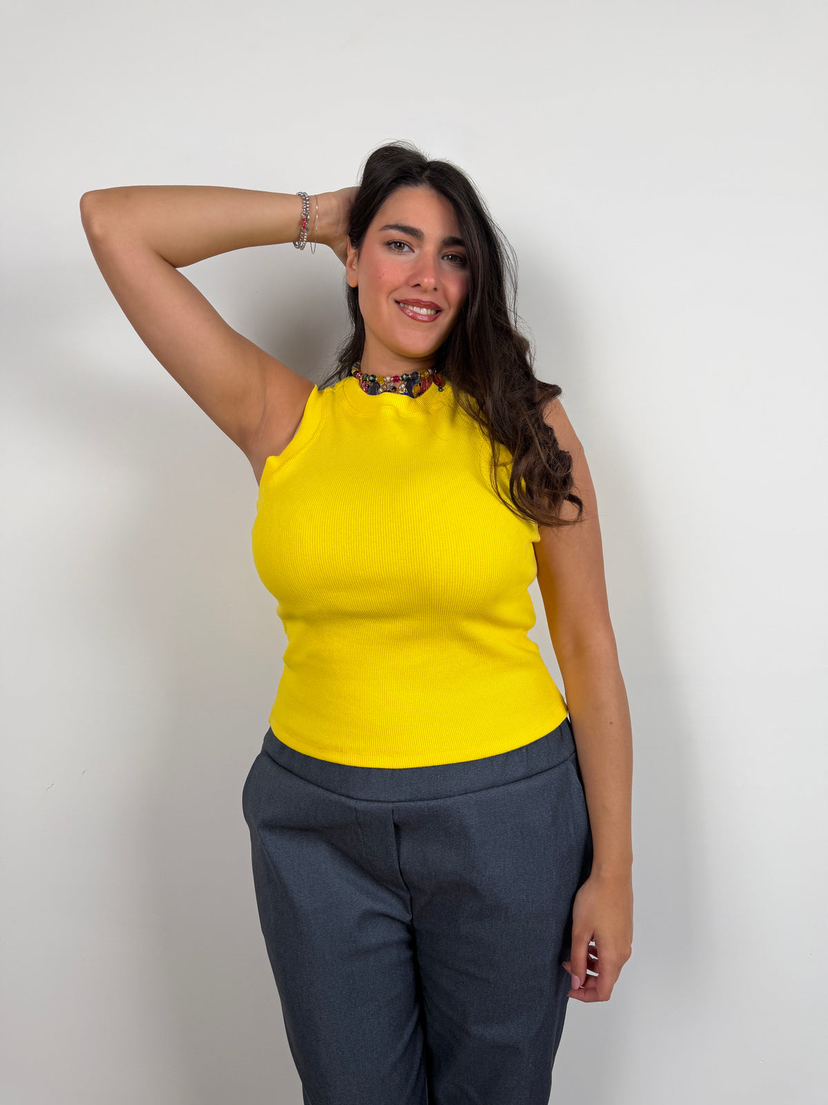 Canotta basic (veste anche curvy)