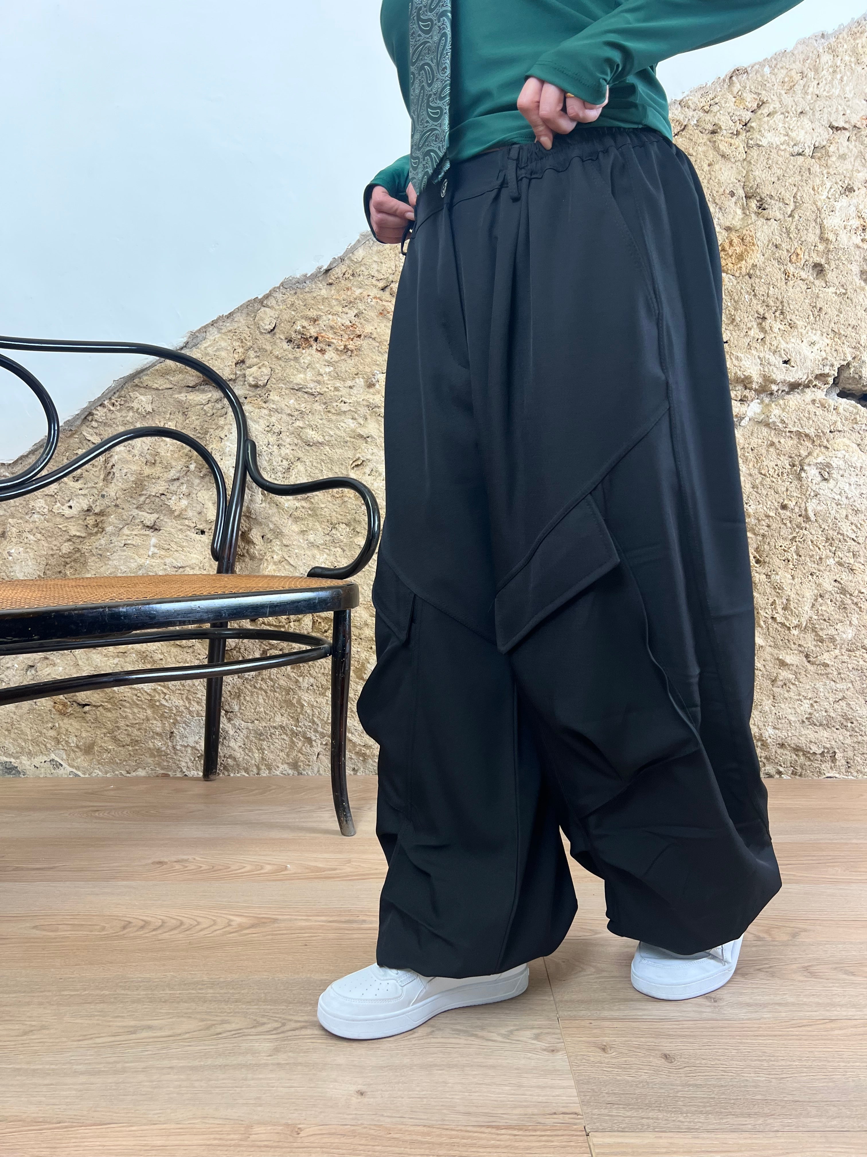 pantalone cargo-love (veste anche curvy)