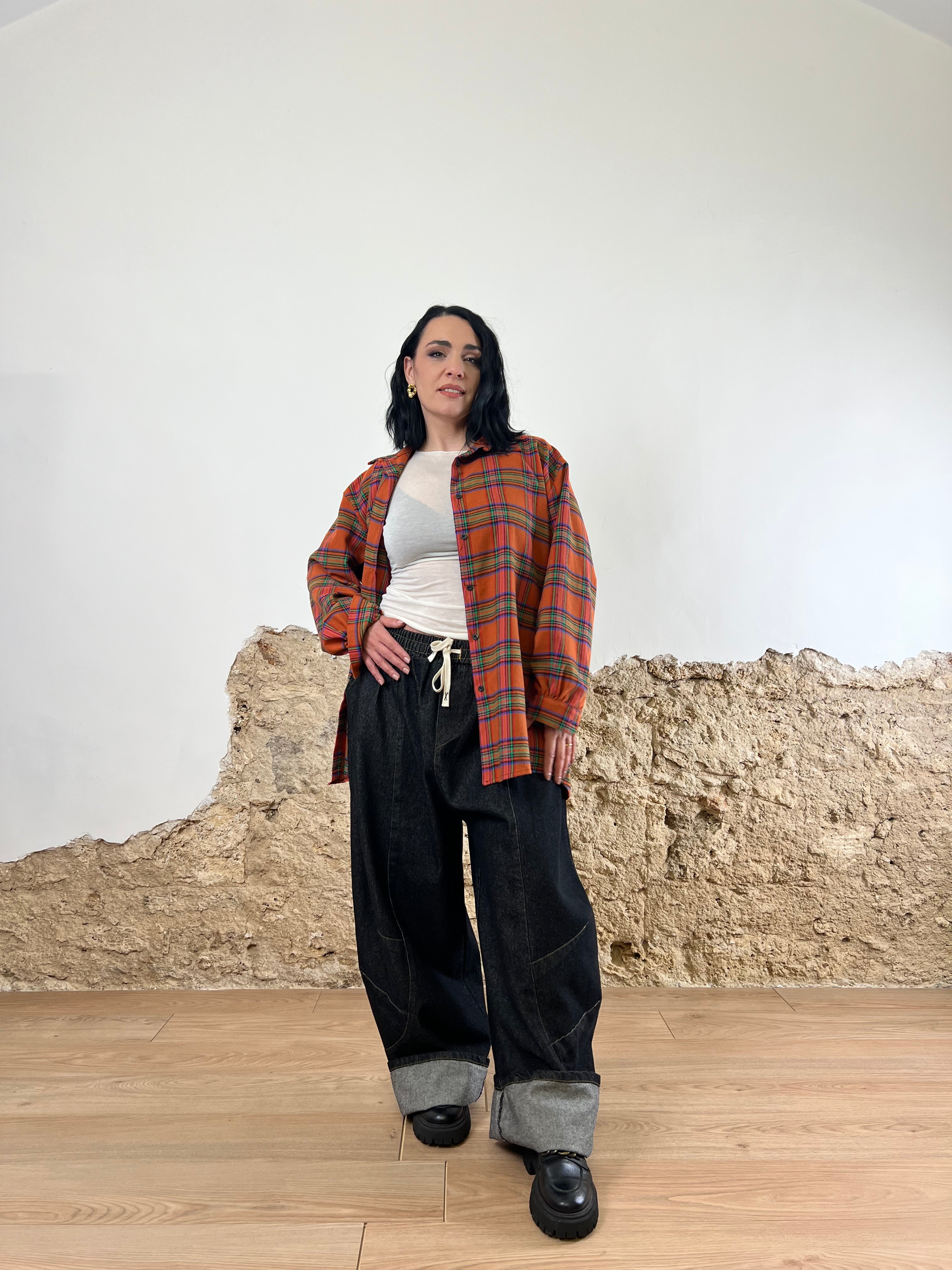 Denim Chadia balloon (veste anche curvy)