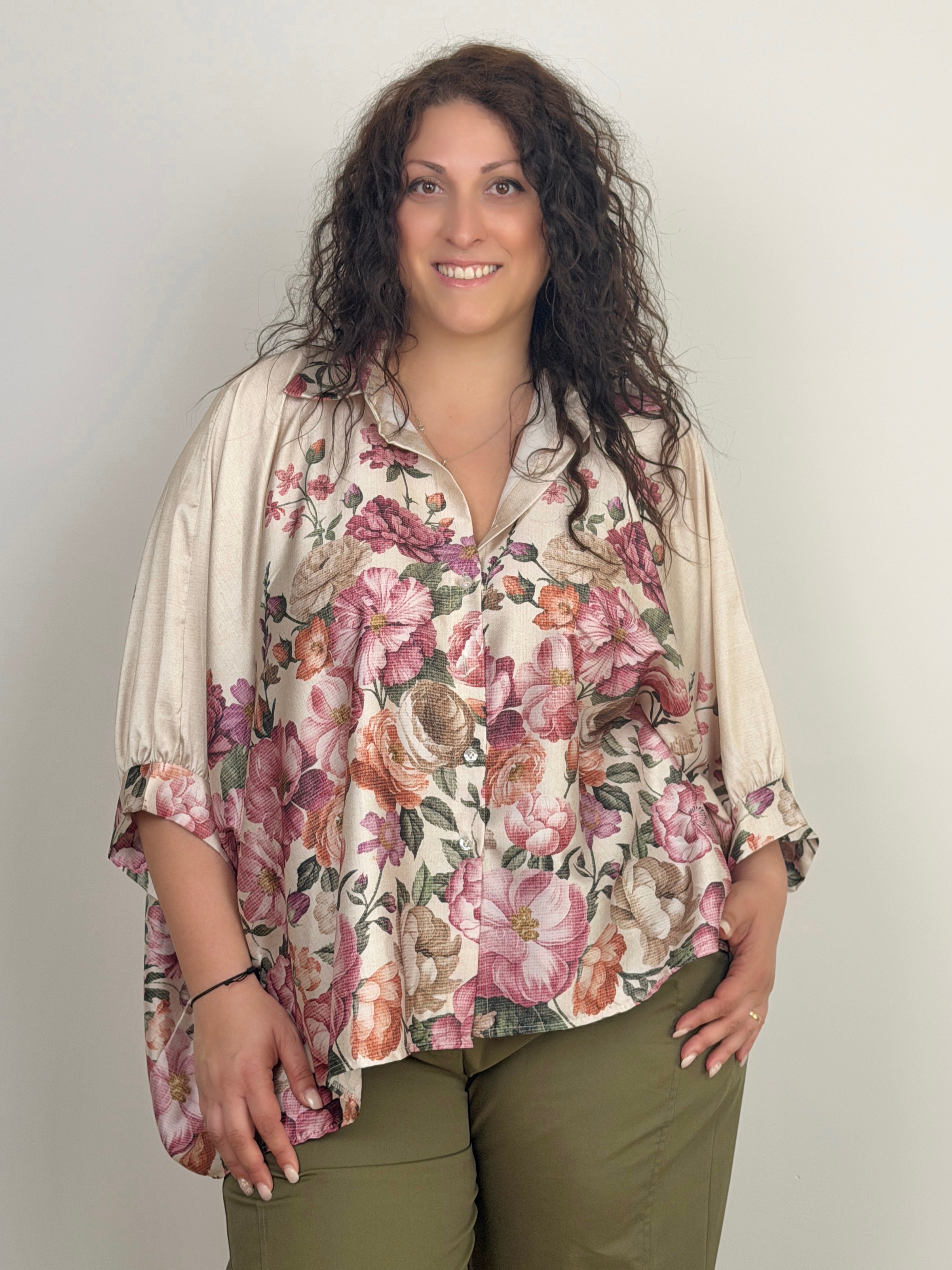 Camicia Bouquet