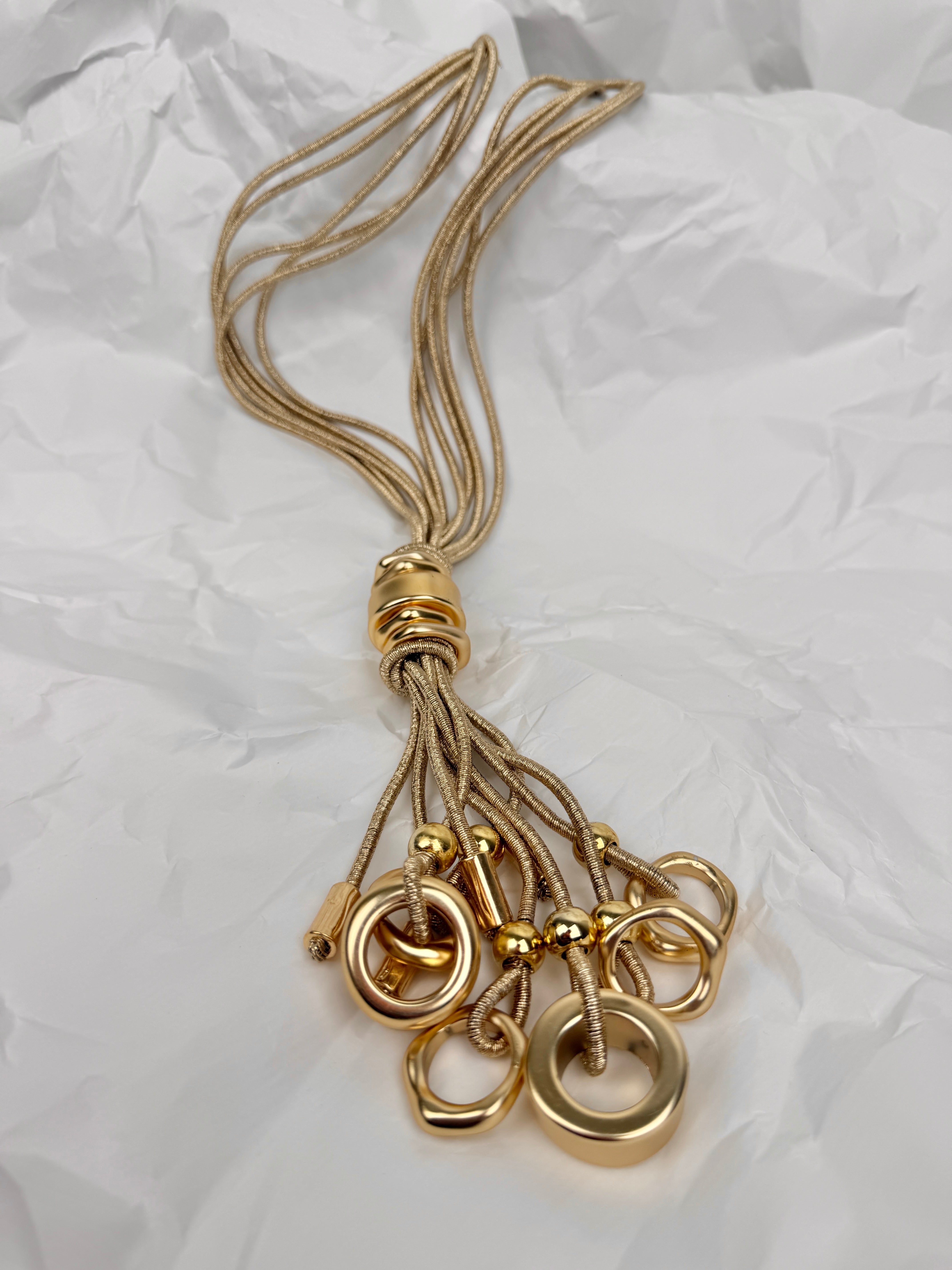 Collana Gold Rings