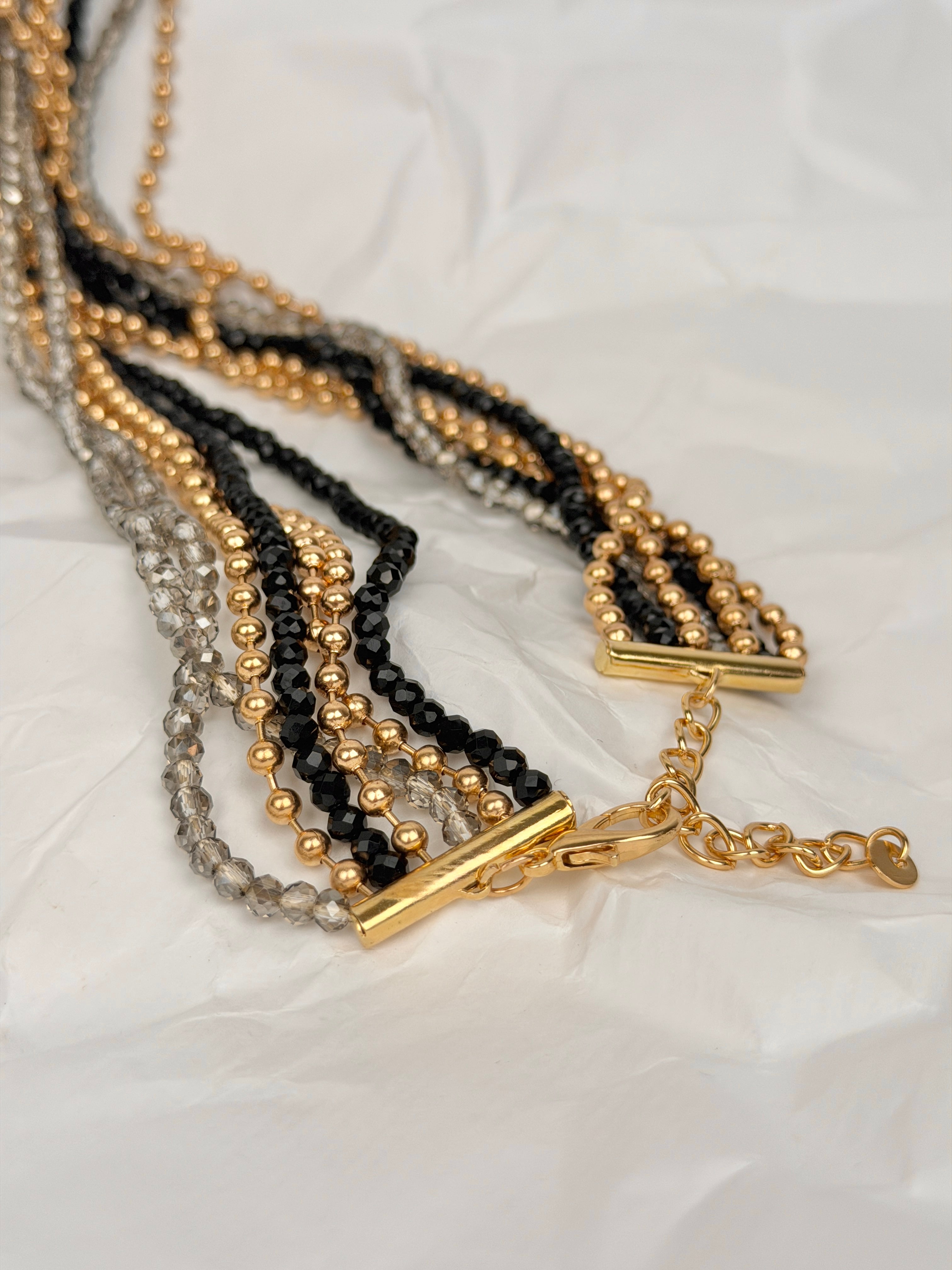 Collana Black Cascada