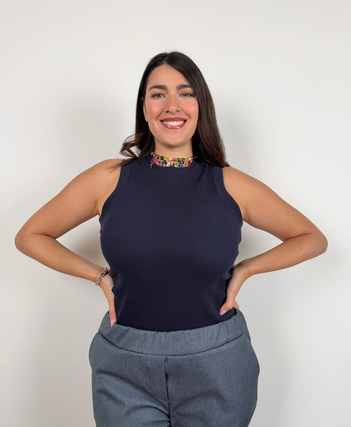 Canotta basic (veste anche curvy)