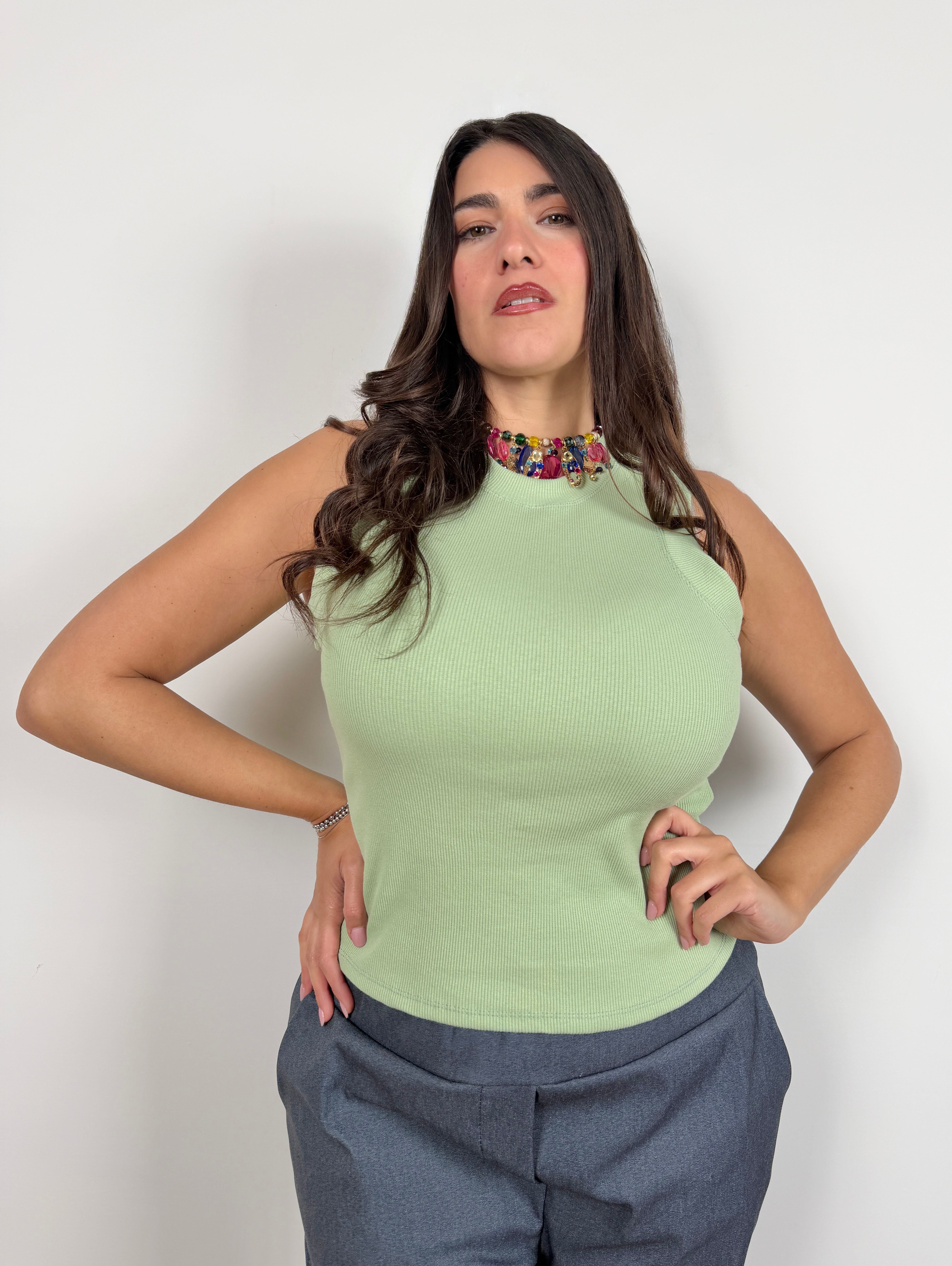 Canotta basic (veste anche curvy)