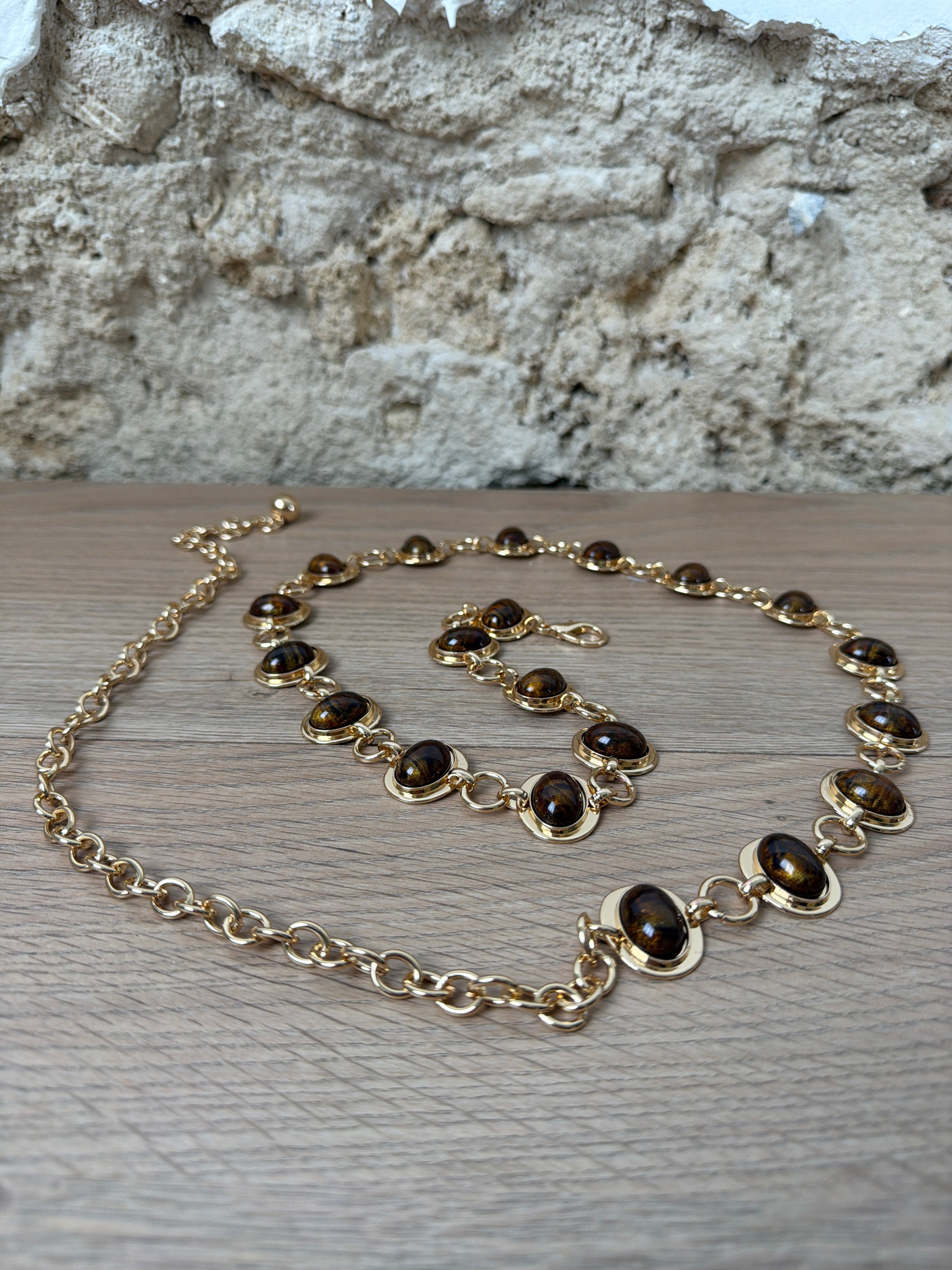 Cintura Brown Stones