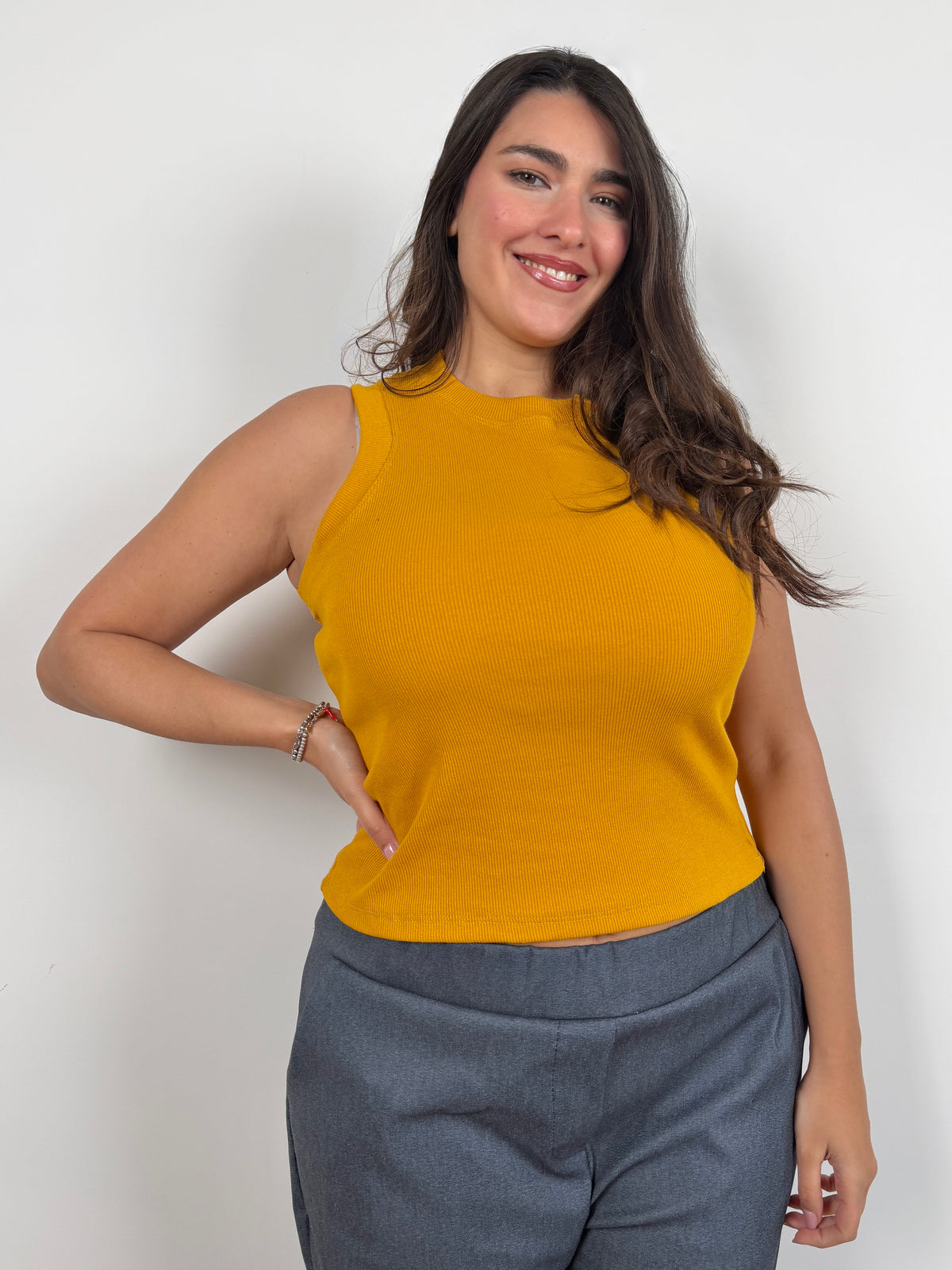 Canotta basic (veste anche curvy)