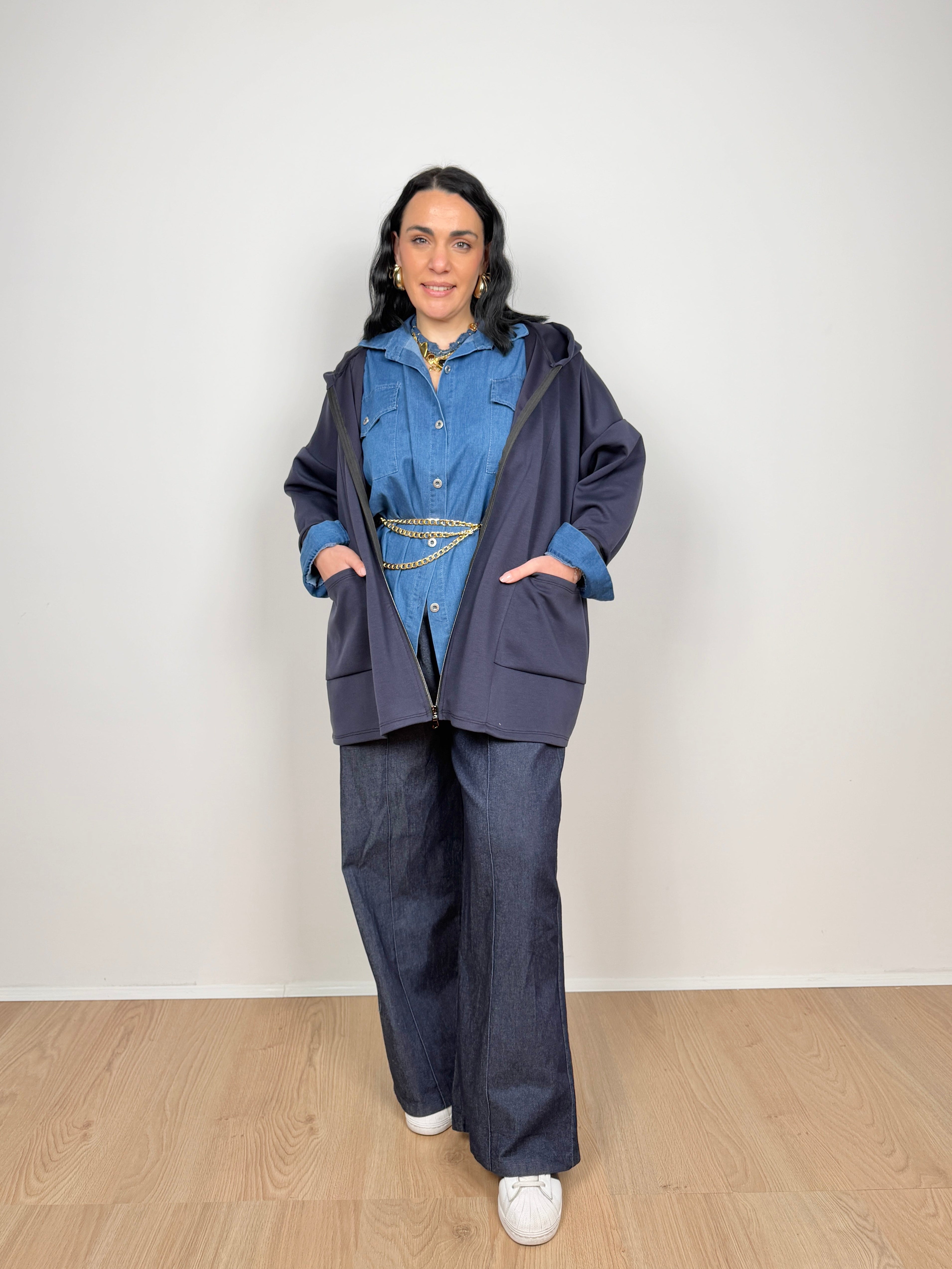 Felpa Nicla (veste anche curvy)
