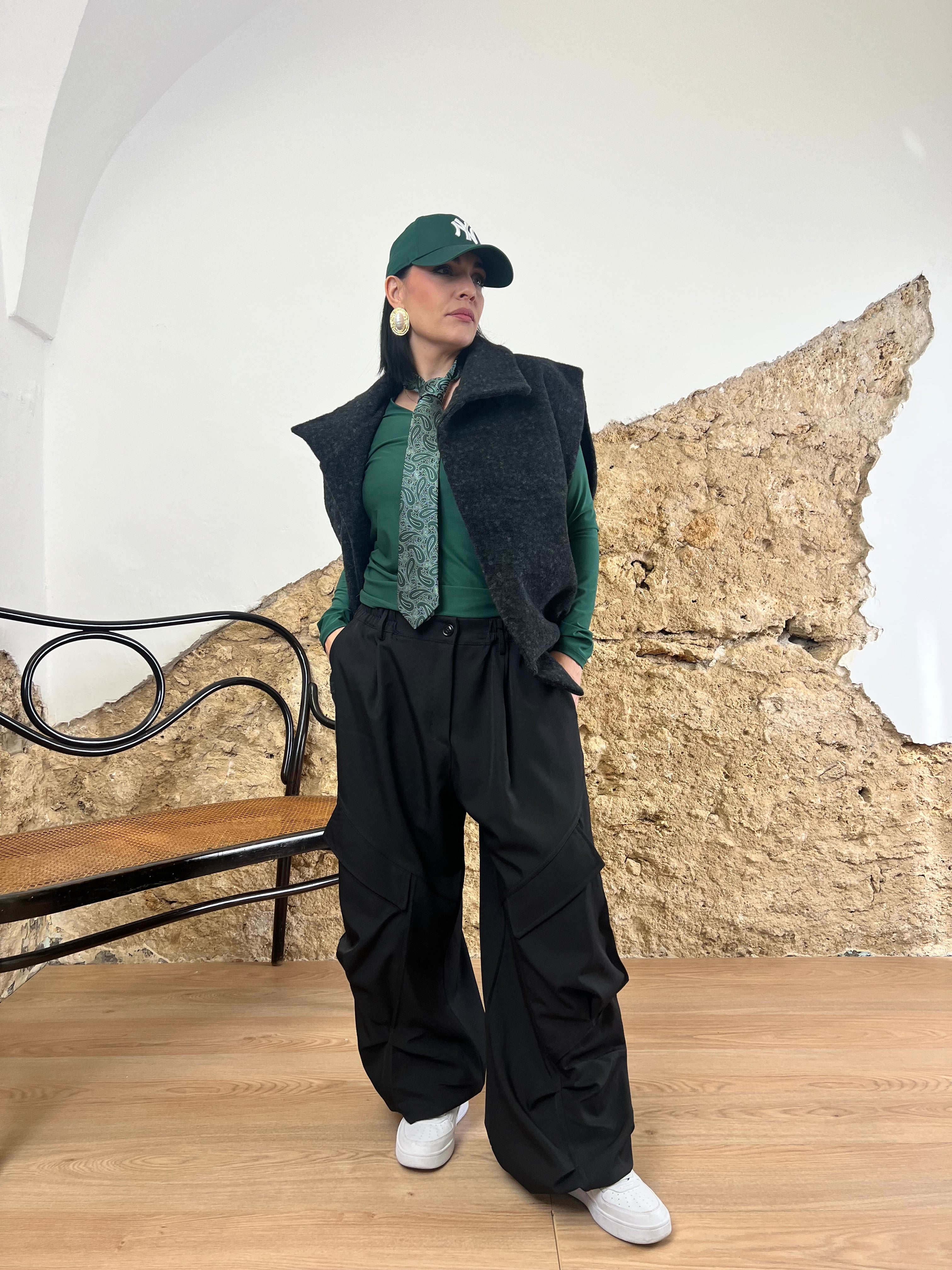 pantalone cargo-love (veste anche curvy)