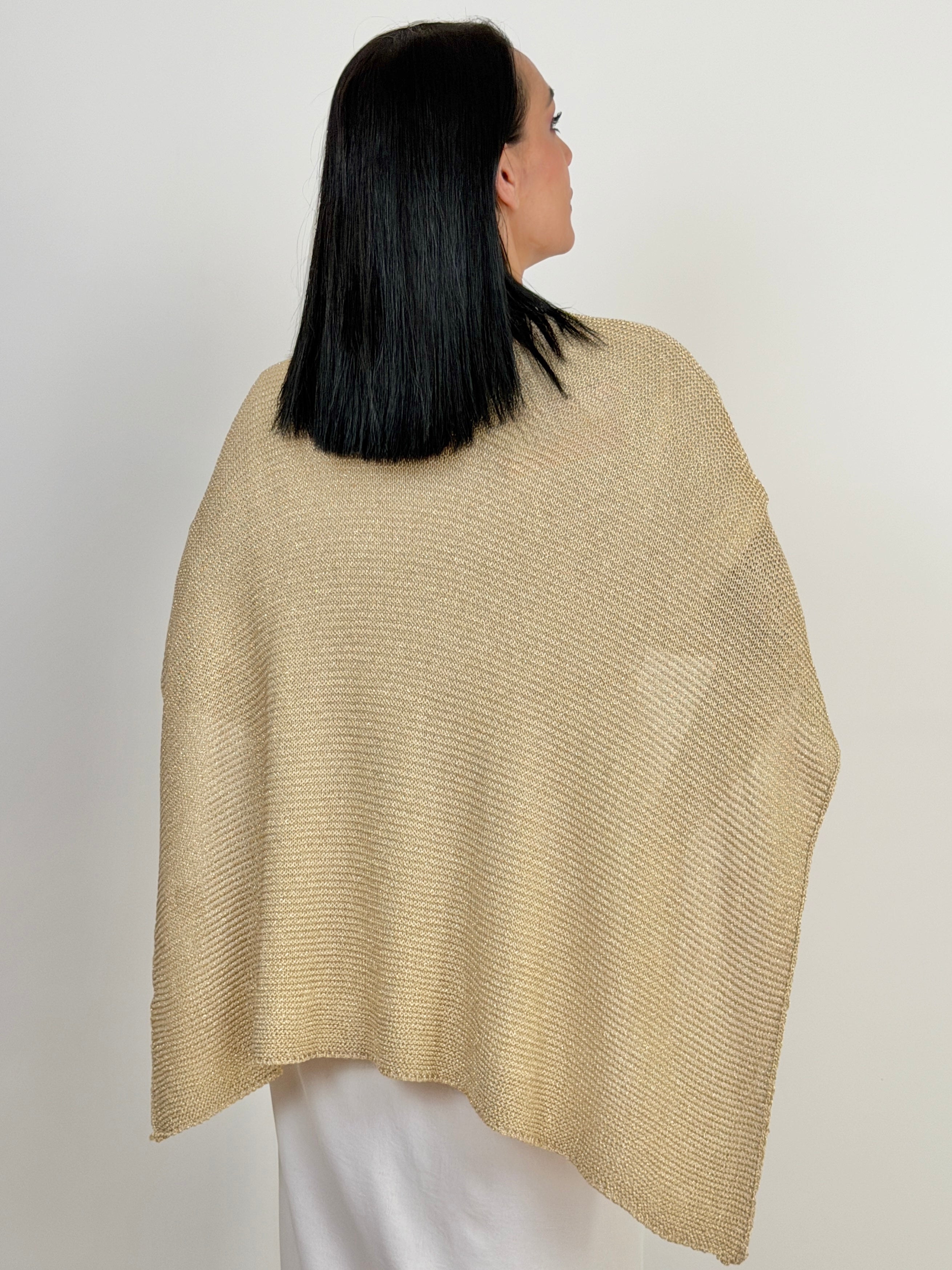 Poncho Lurex
