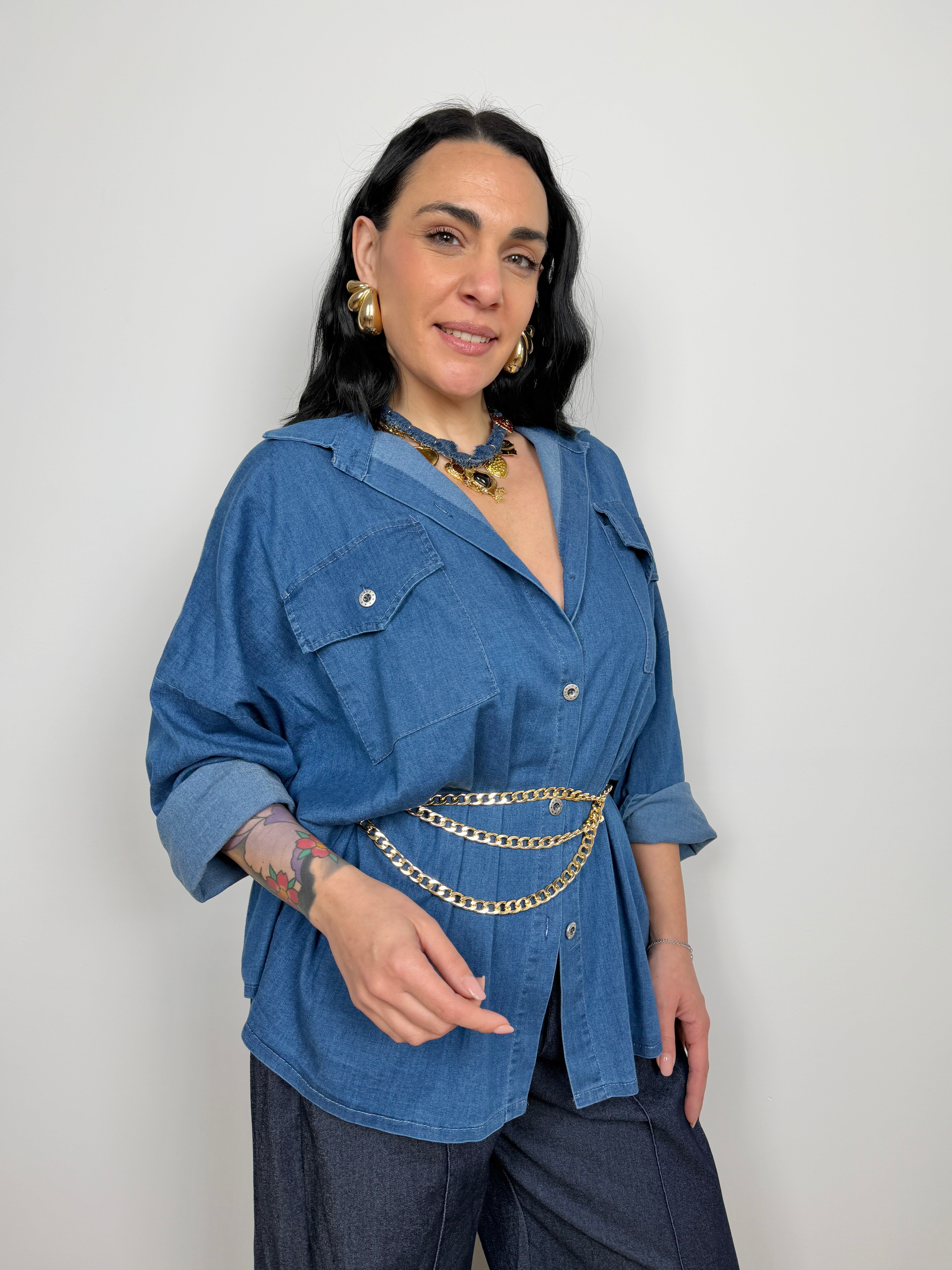Camicia Nora (veste anche curvy)