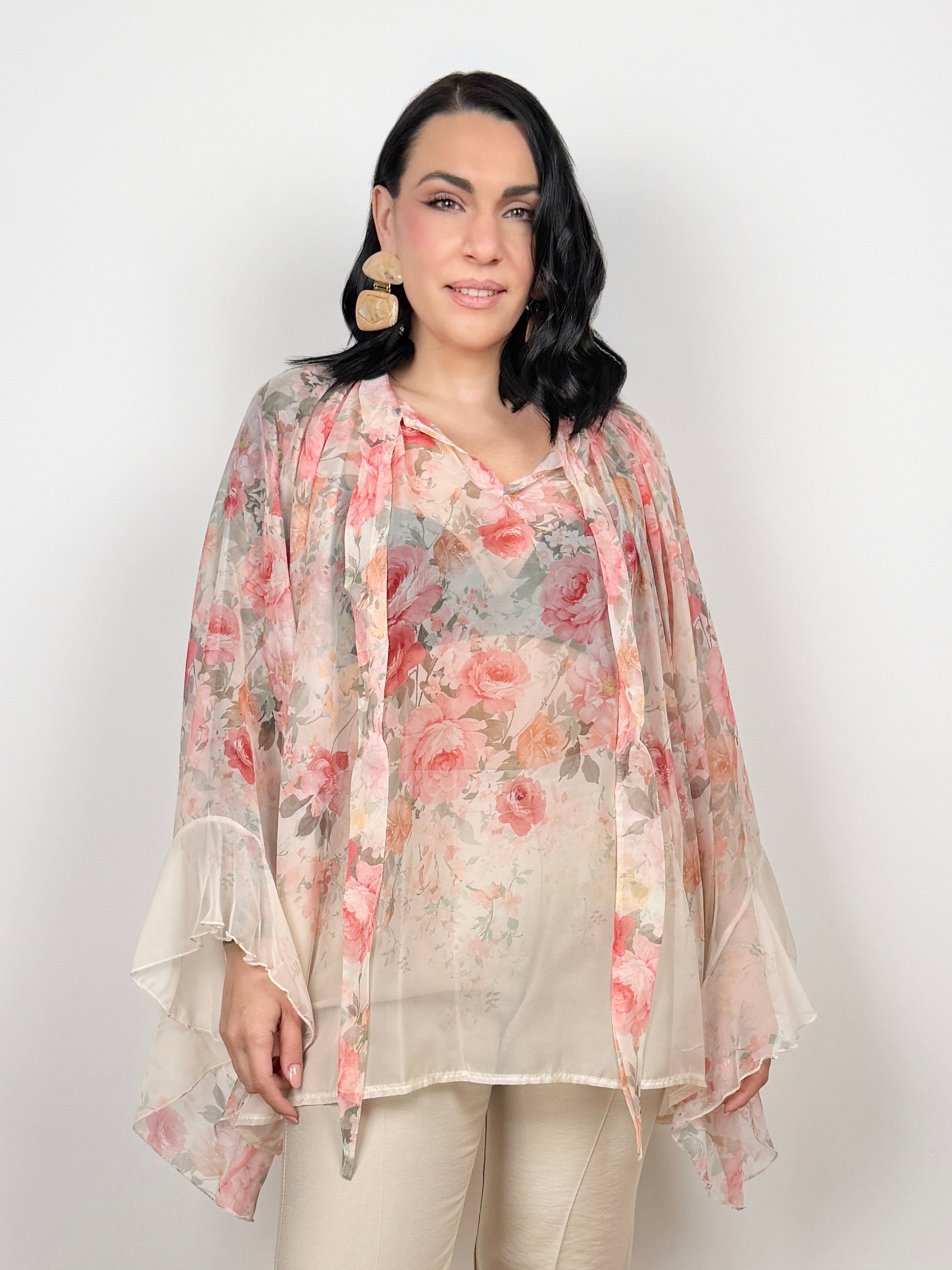 Camicia Ninfea (veste anche curvy)