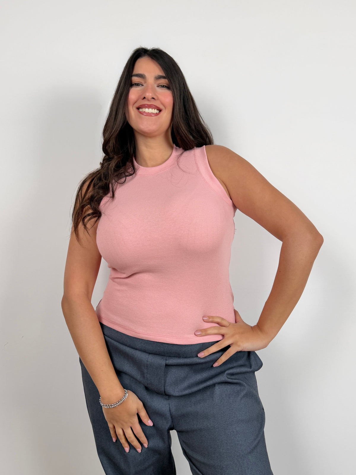 Canotta basic (veste anche curvy)