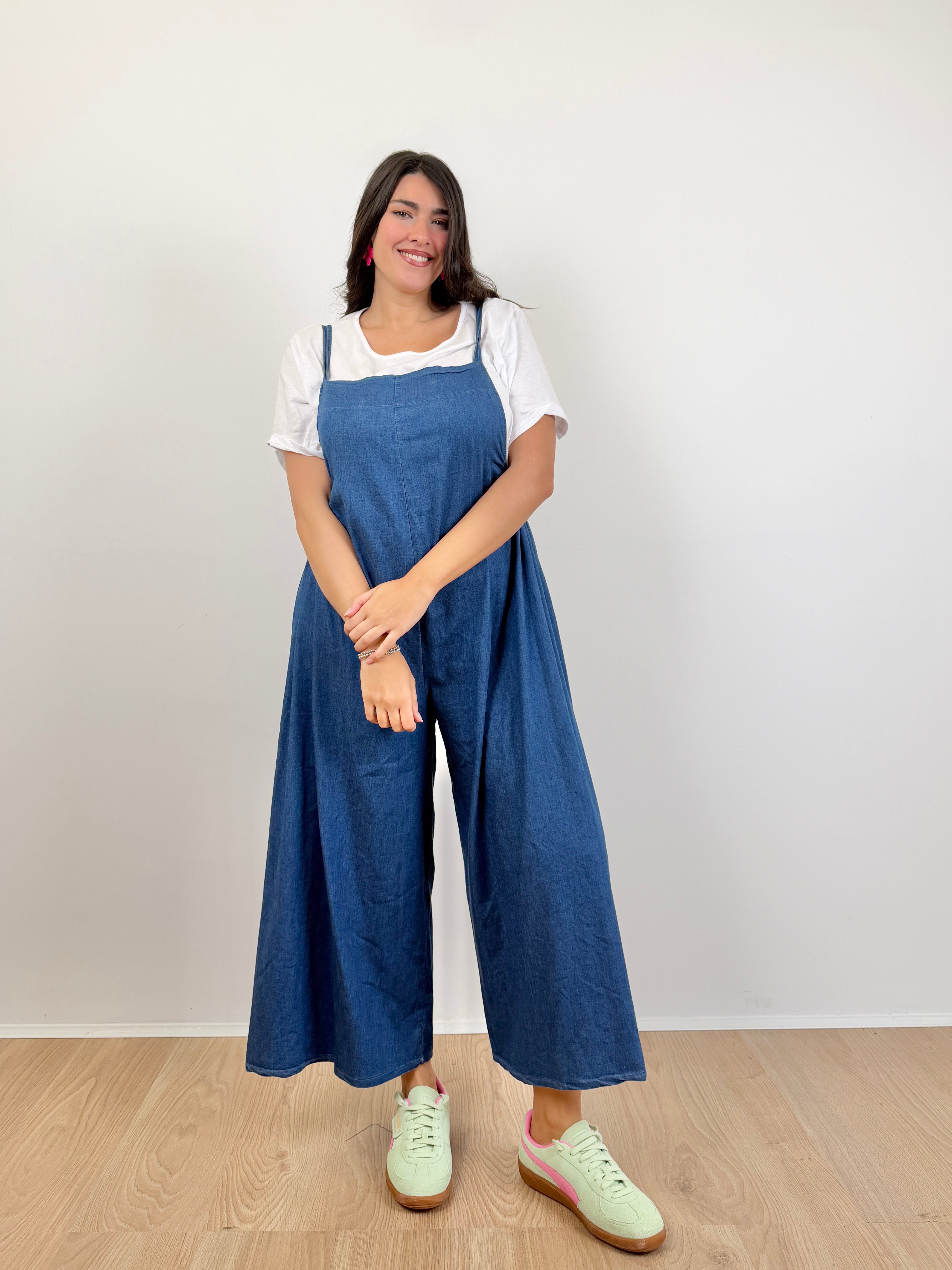 Salopette Denim (veste anche curvy)