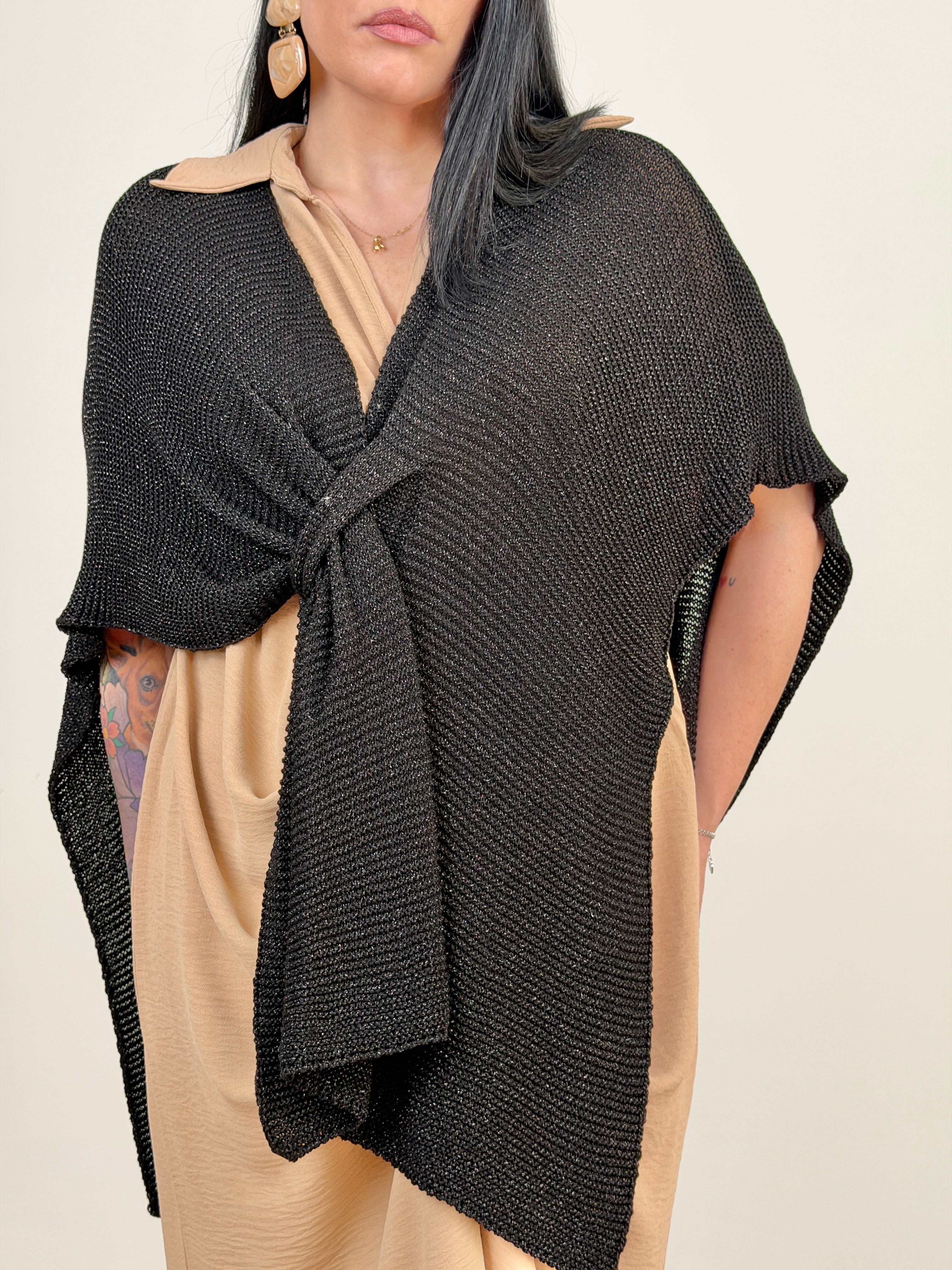 Poncho Lurex