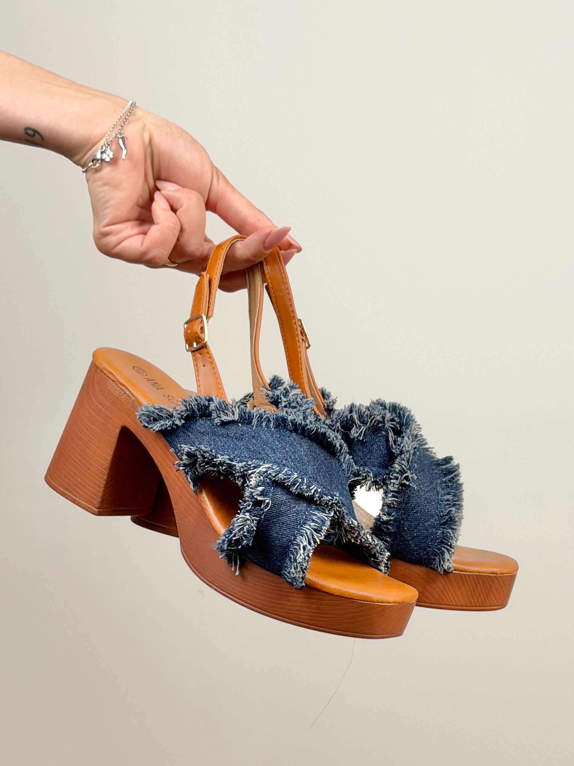 Sandalo Denim