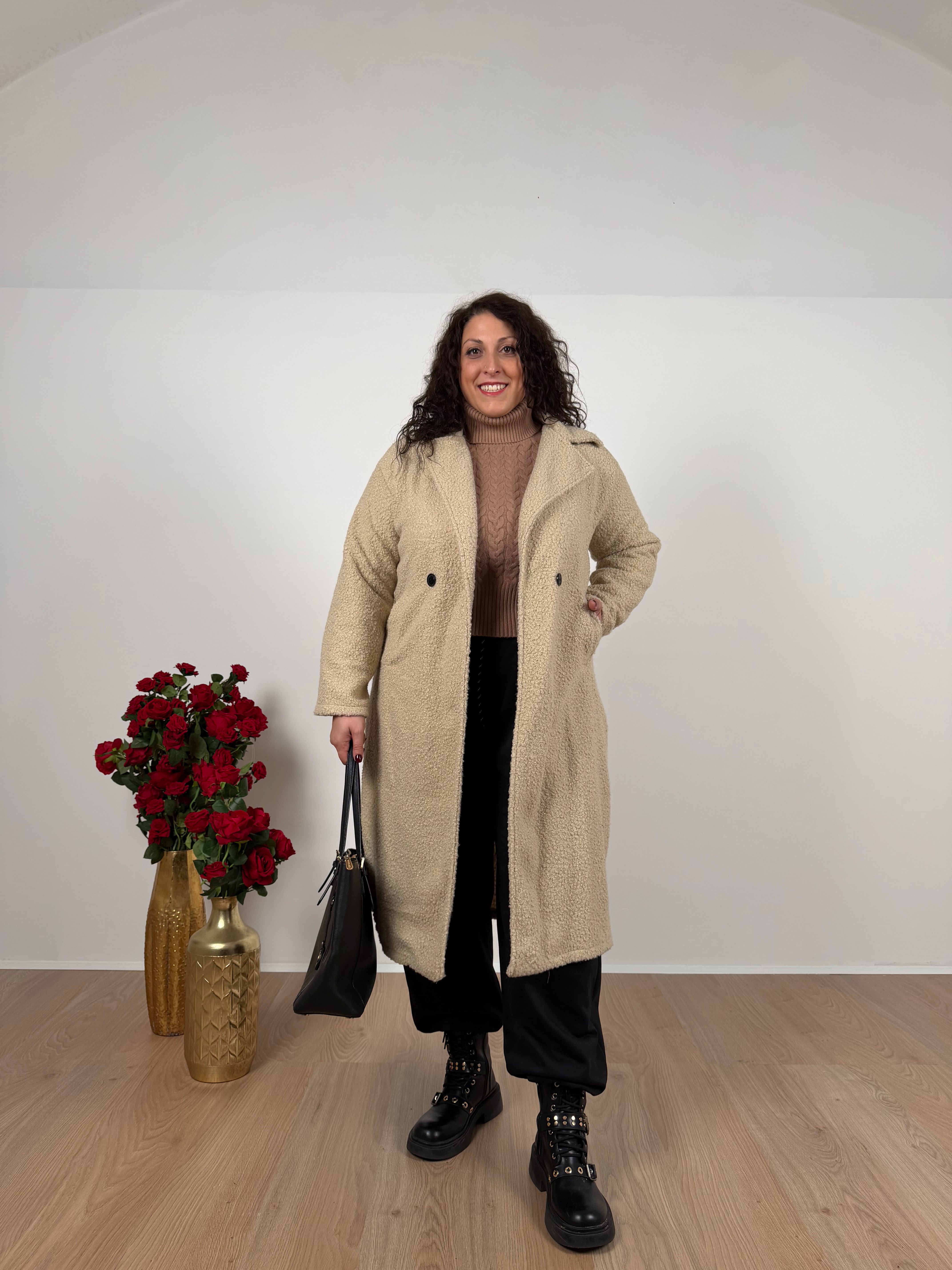 Cappotto Trudi🐻 (veste anche curvy)